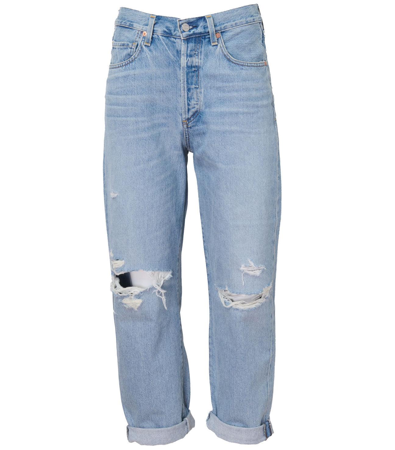 Womens Clothing Jeans Capri and cropped jeans Citizens of Humanity Denim Dylan Rolled Crop Jeans in Blue 