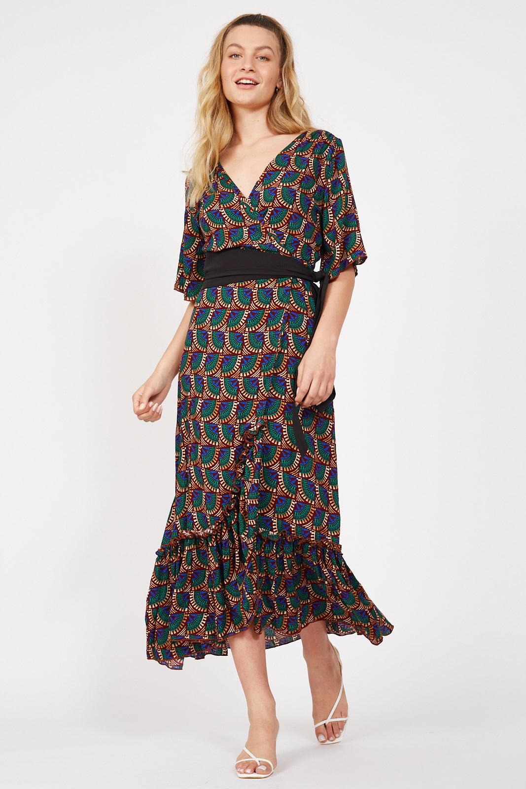 Silk \u0026 Salt Boho Black Tie Belt | Lyst
