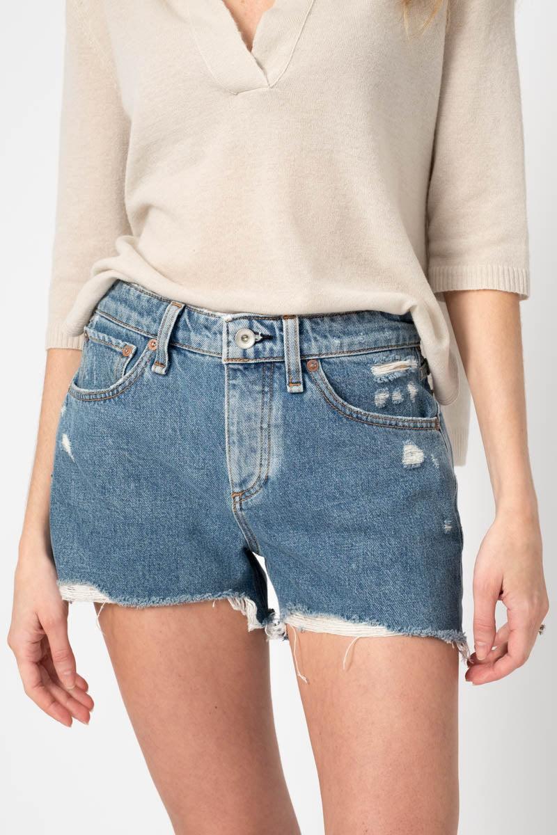 Rag \u0026 Bone Dre Low-rise Denim Shorts in 