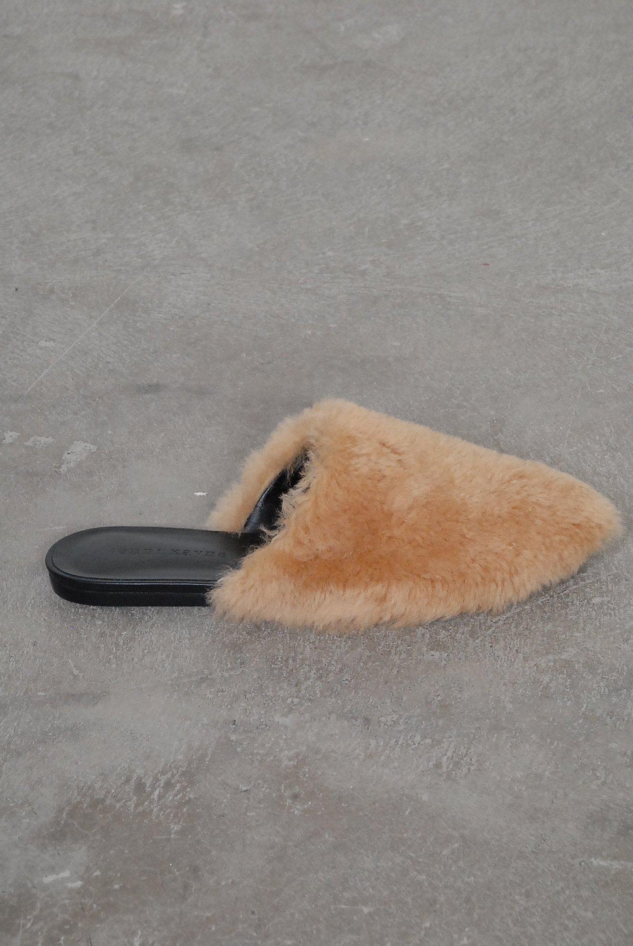 jenni kayne shearling lined mule