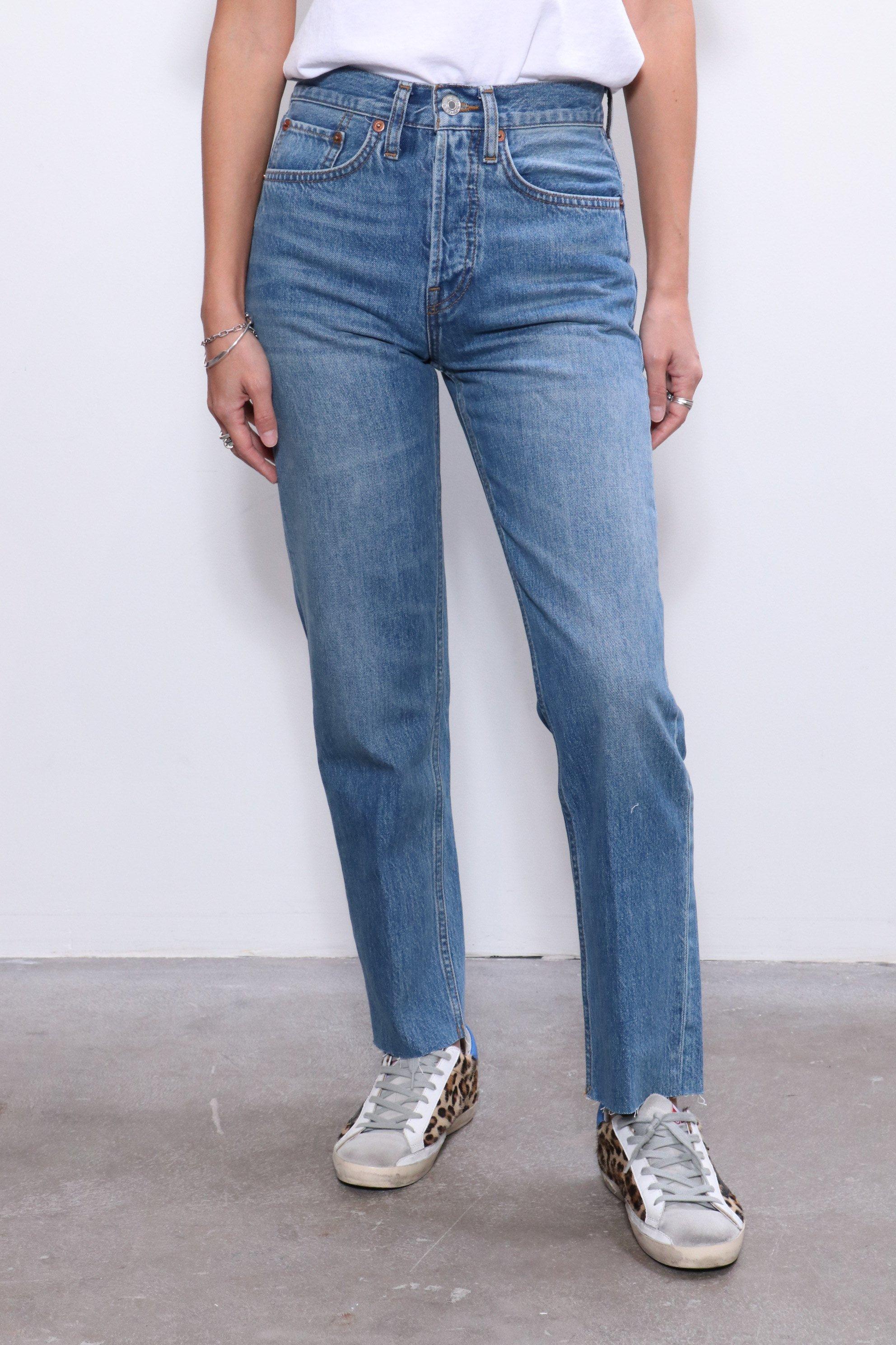 levi's high rise stove pipe
