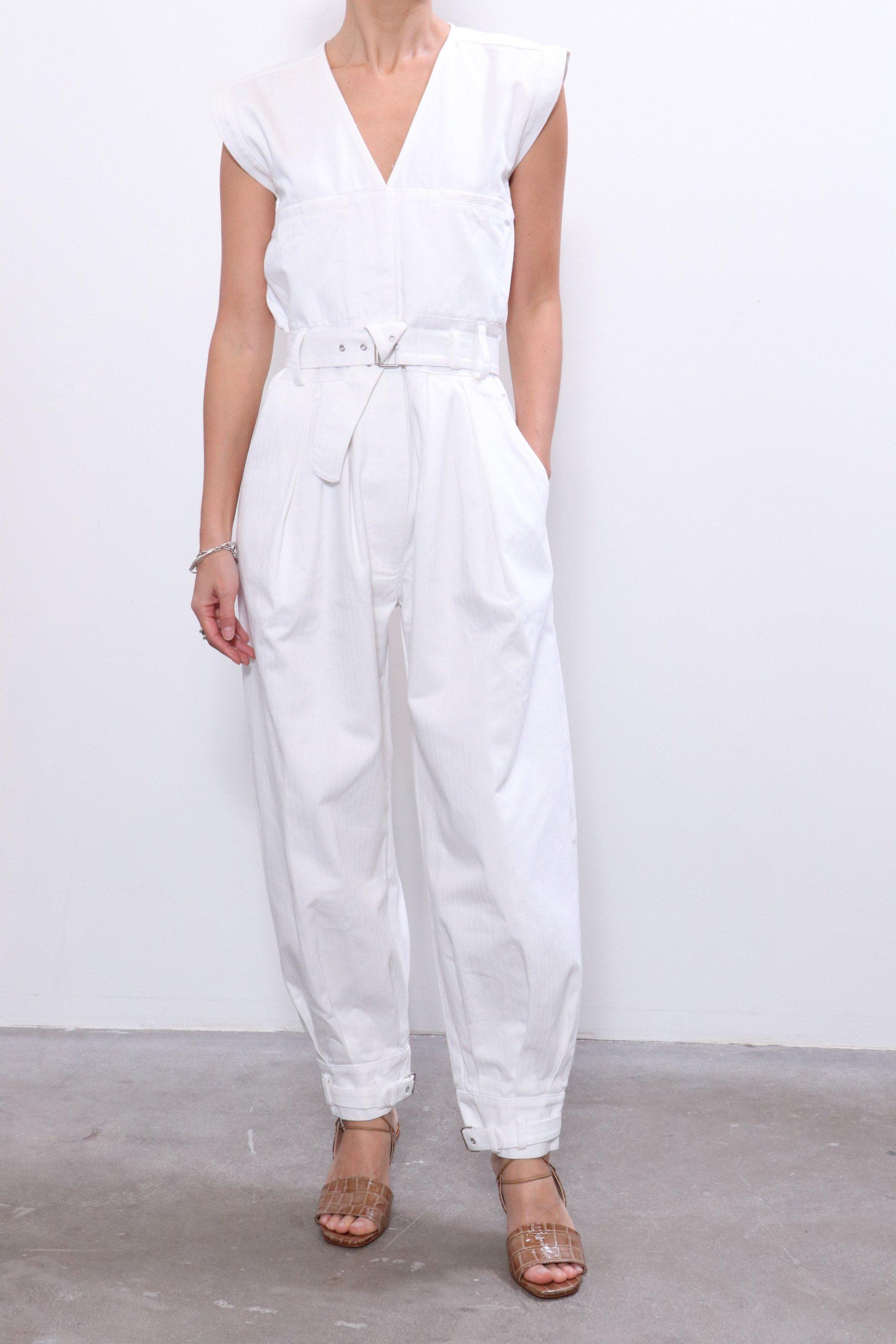rachel comey white jumpsuit