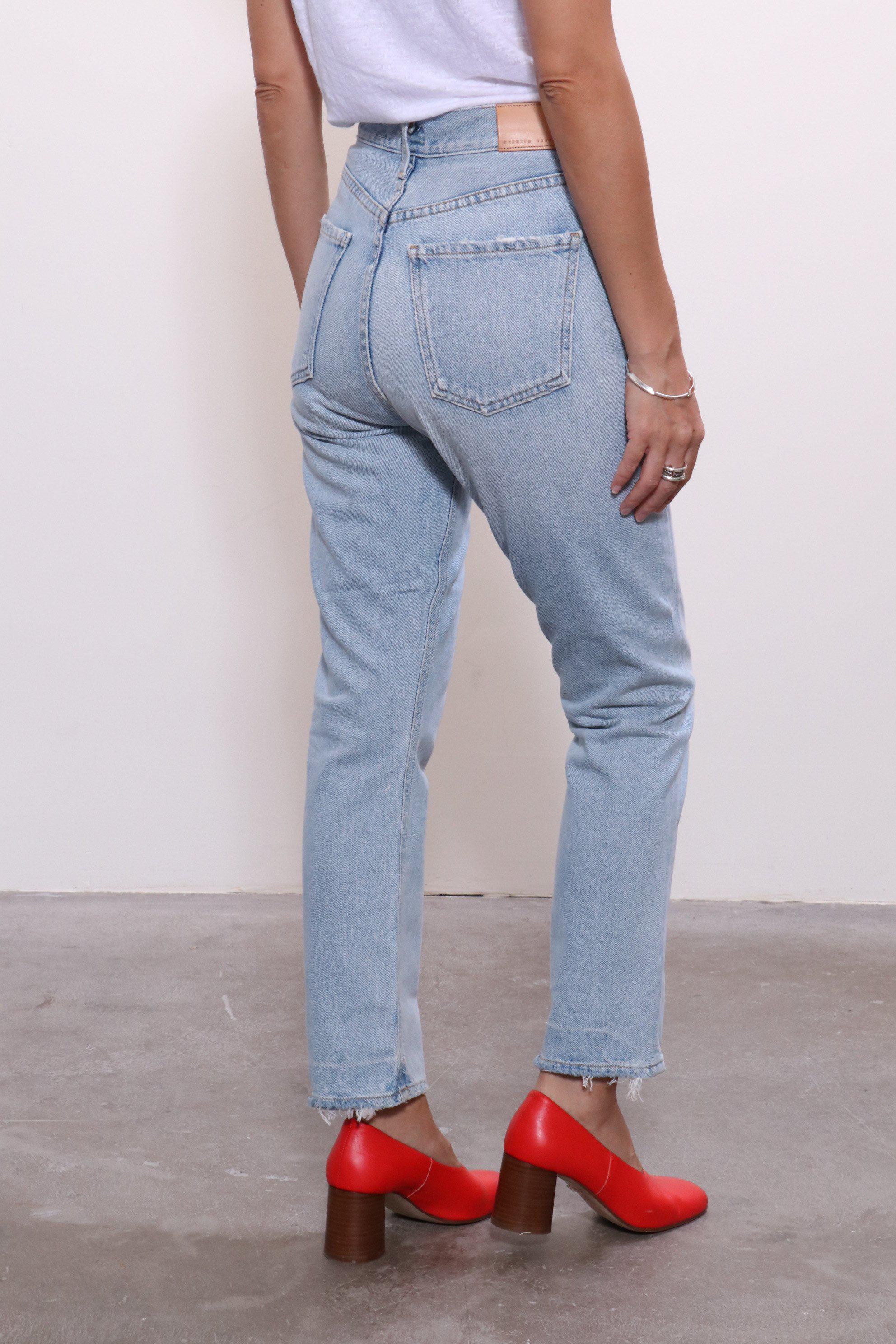 charlotte crop high rise straight in wild one