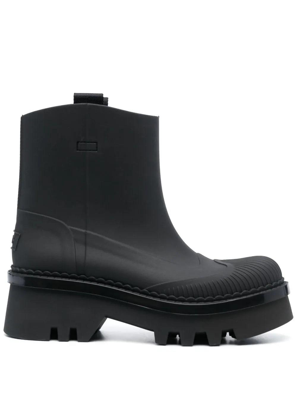 Chloé Raina Rain Boot in Black | Lyst UK