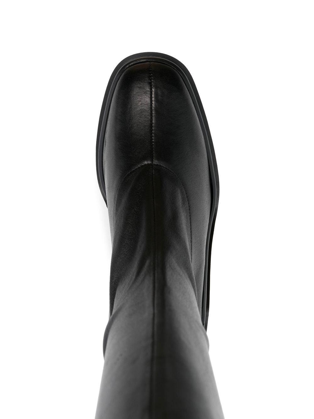 Robert Clergerie Leather Nelly Boots in Black | Lyst