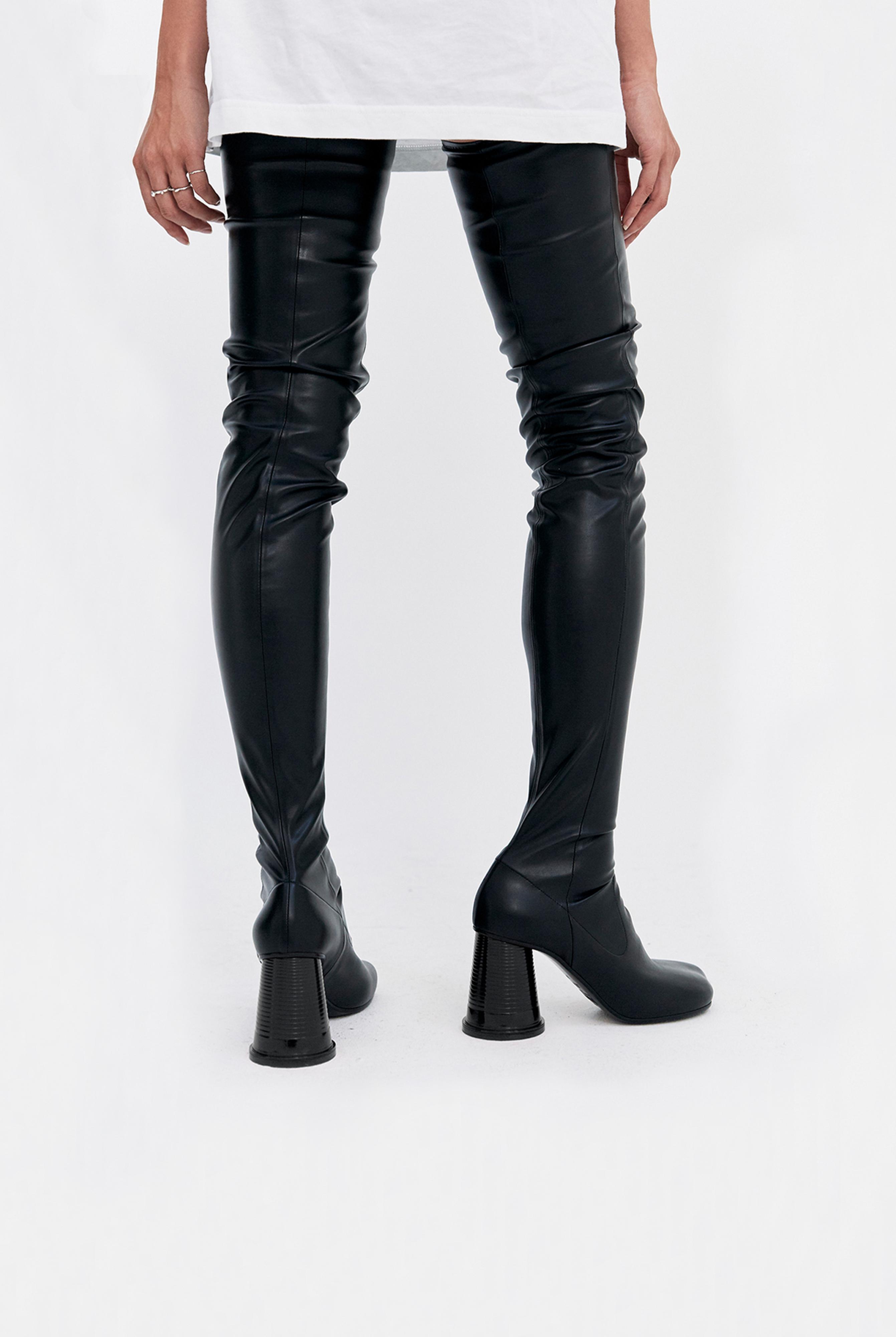 margiela cup heel boots