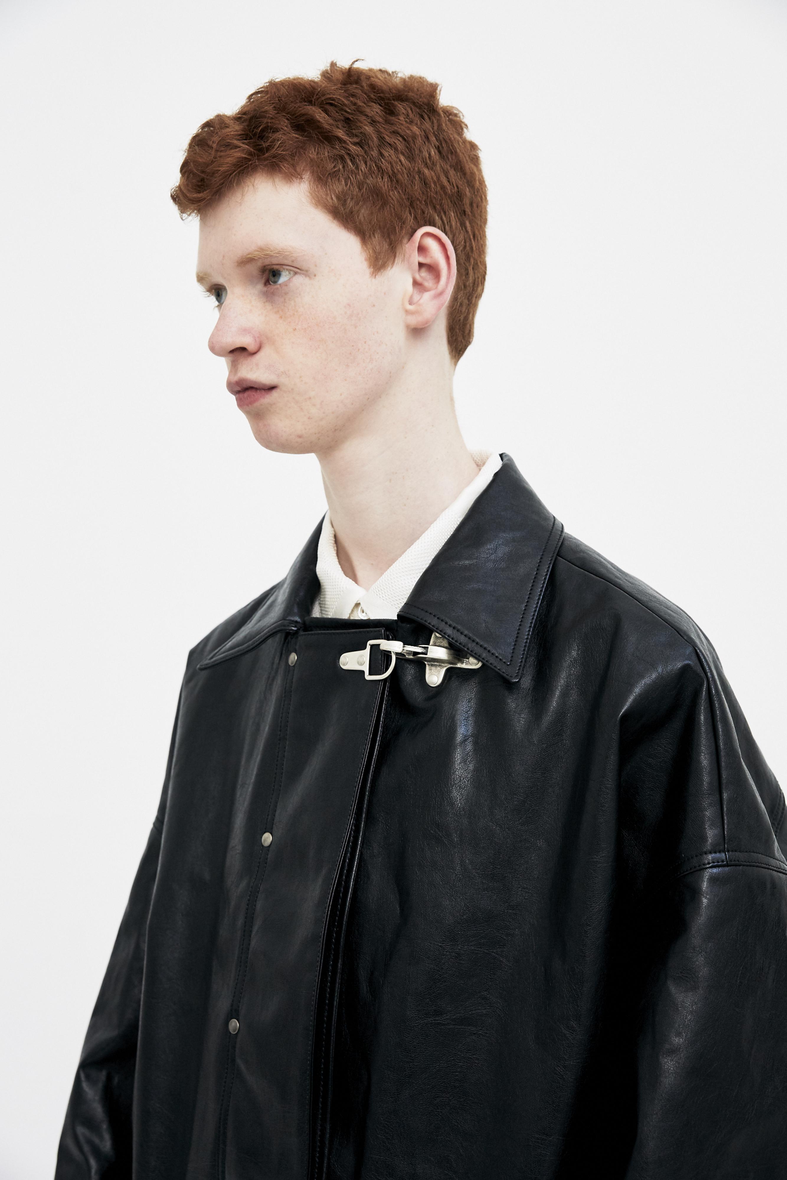 raf simons fireman coat