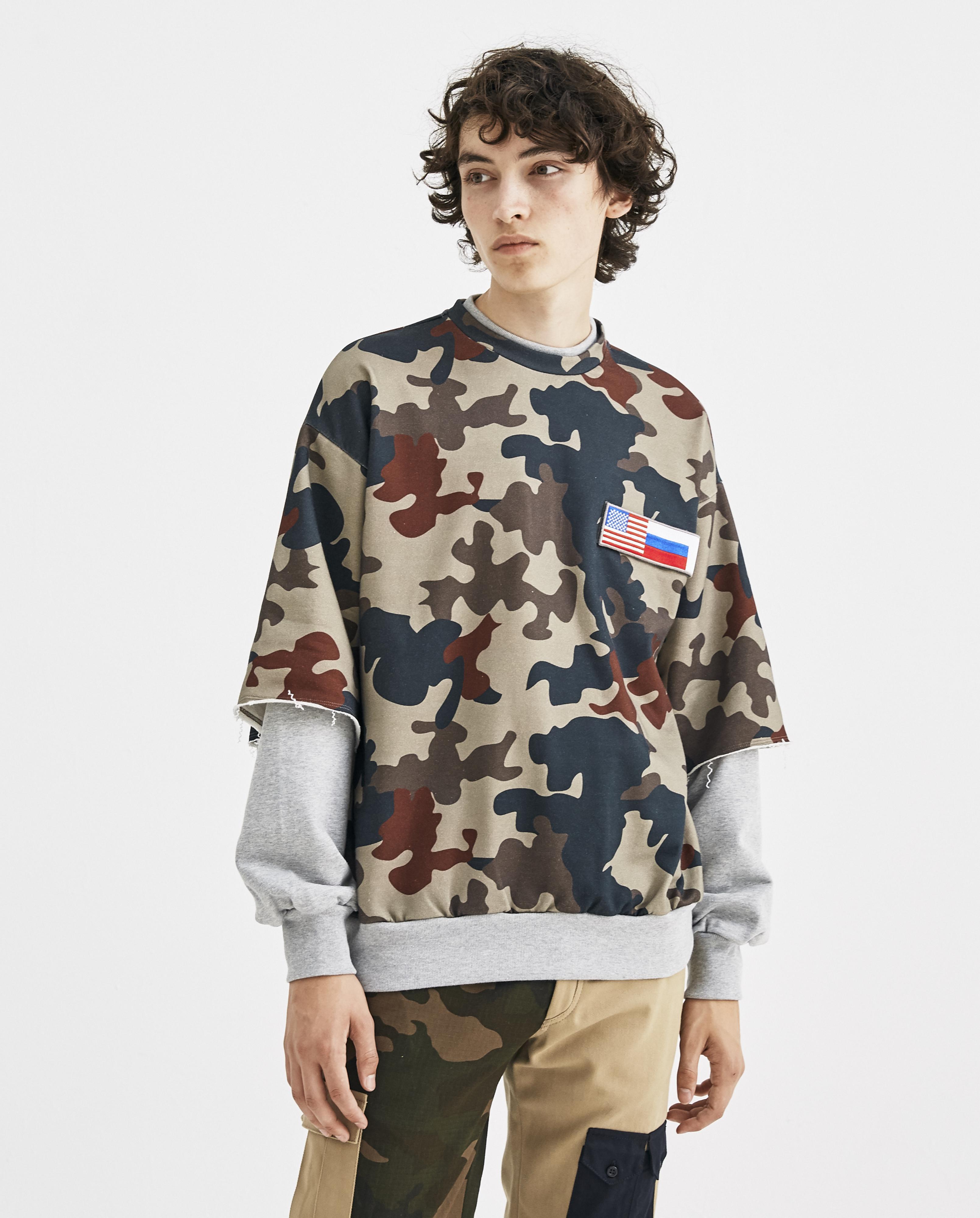eton flower shirt