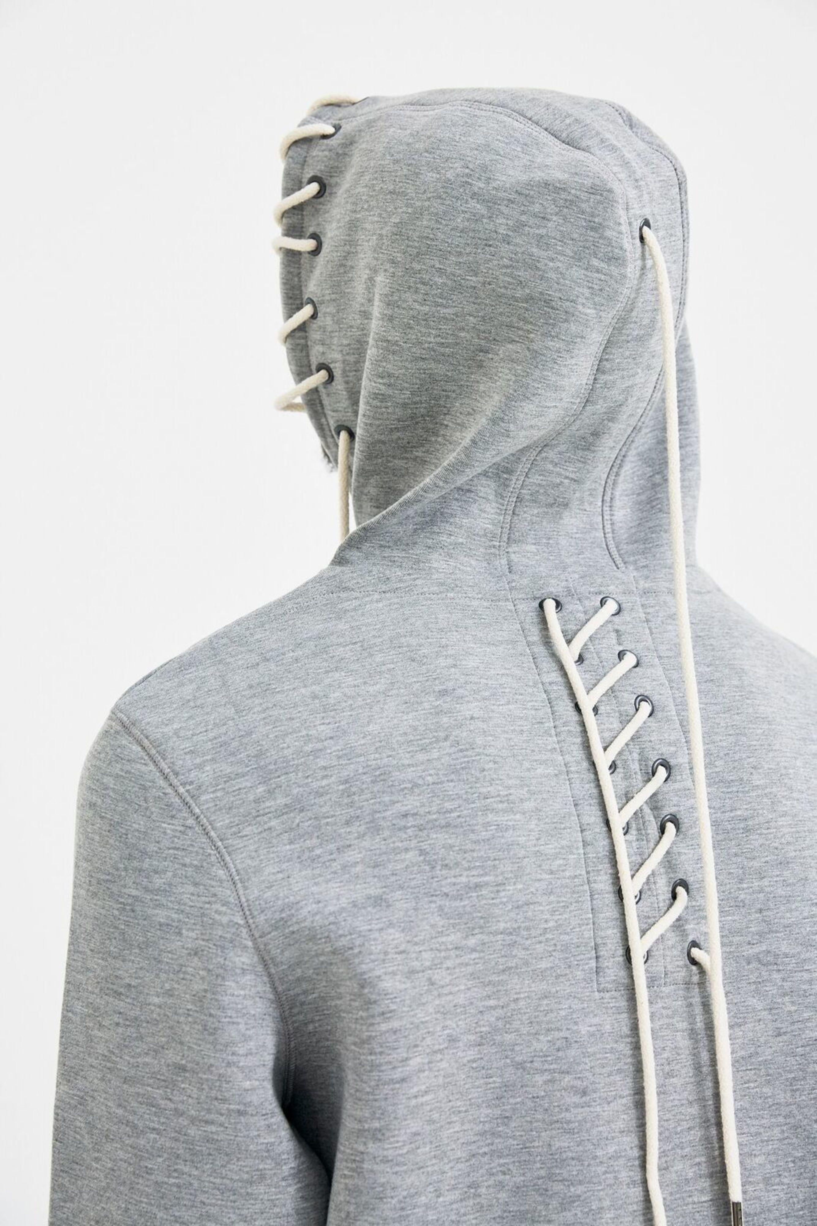 Craig Green Lace Grey Bonded Zip-up 