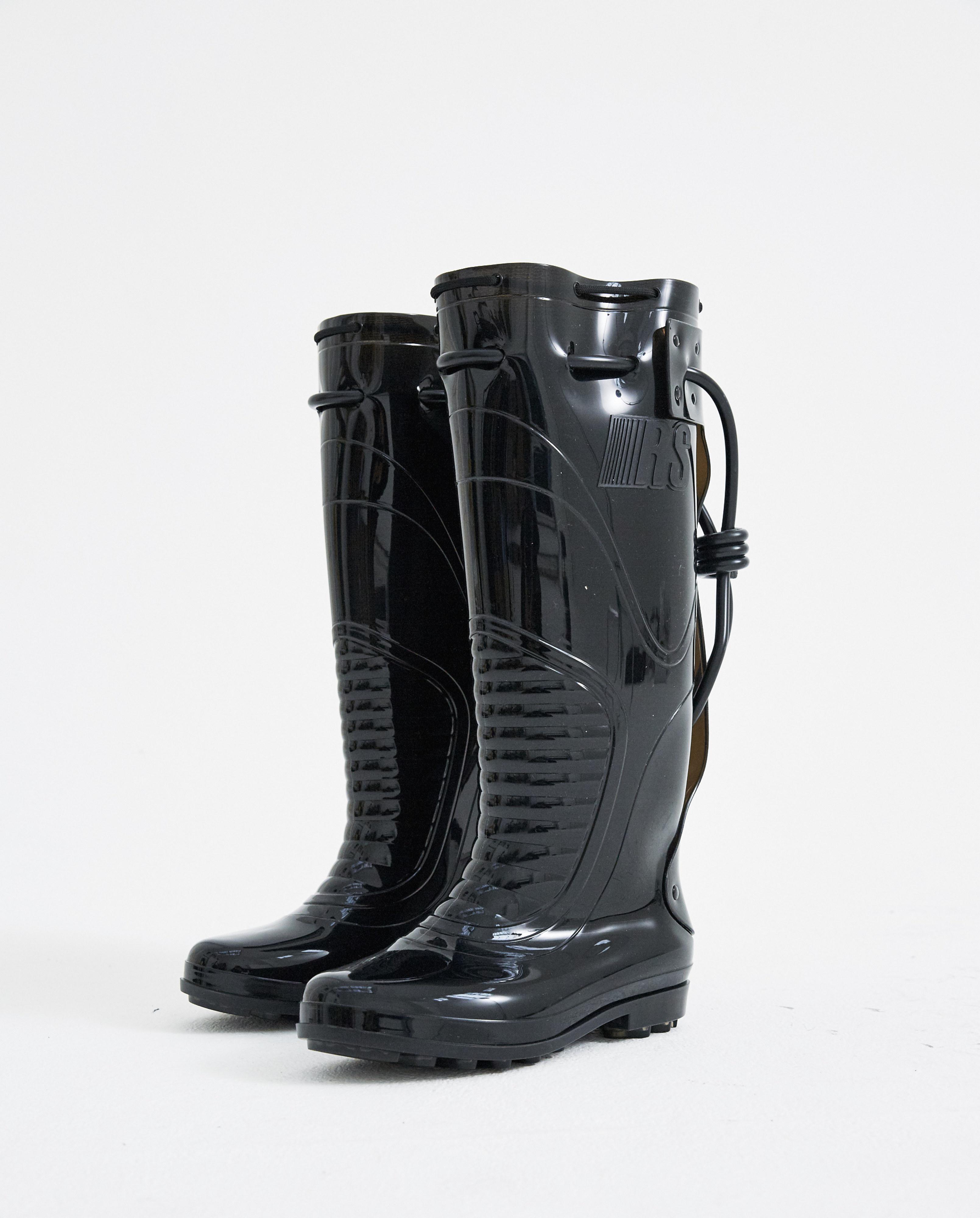raf simons rain boots