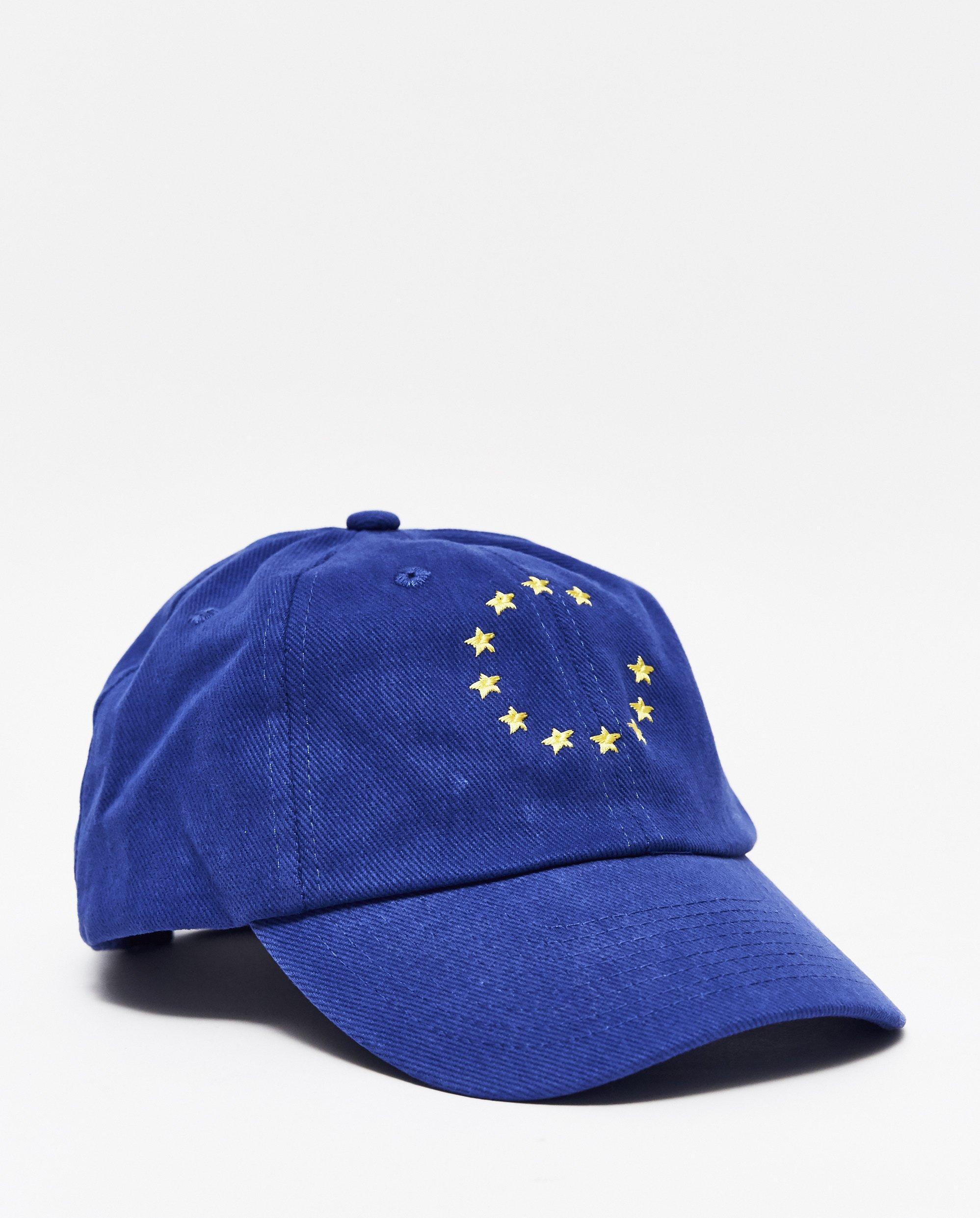 Souvenir Clubbing Cotton Eunify Cap in Blue - Lyst