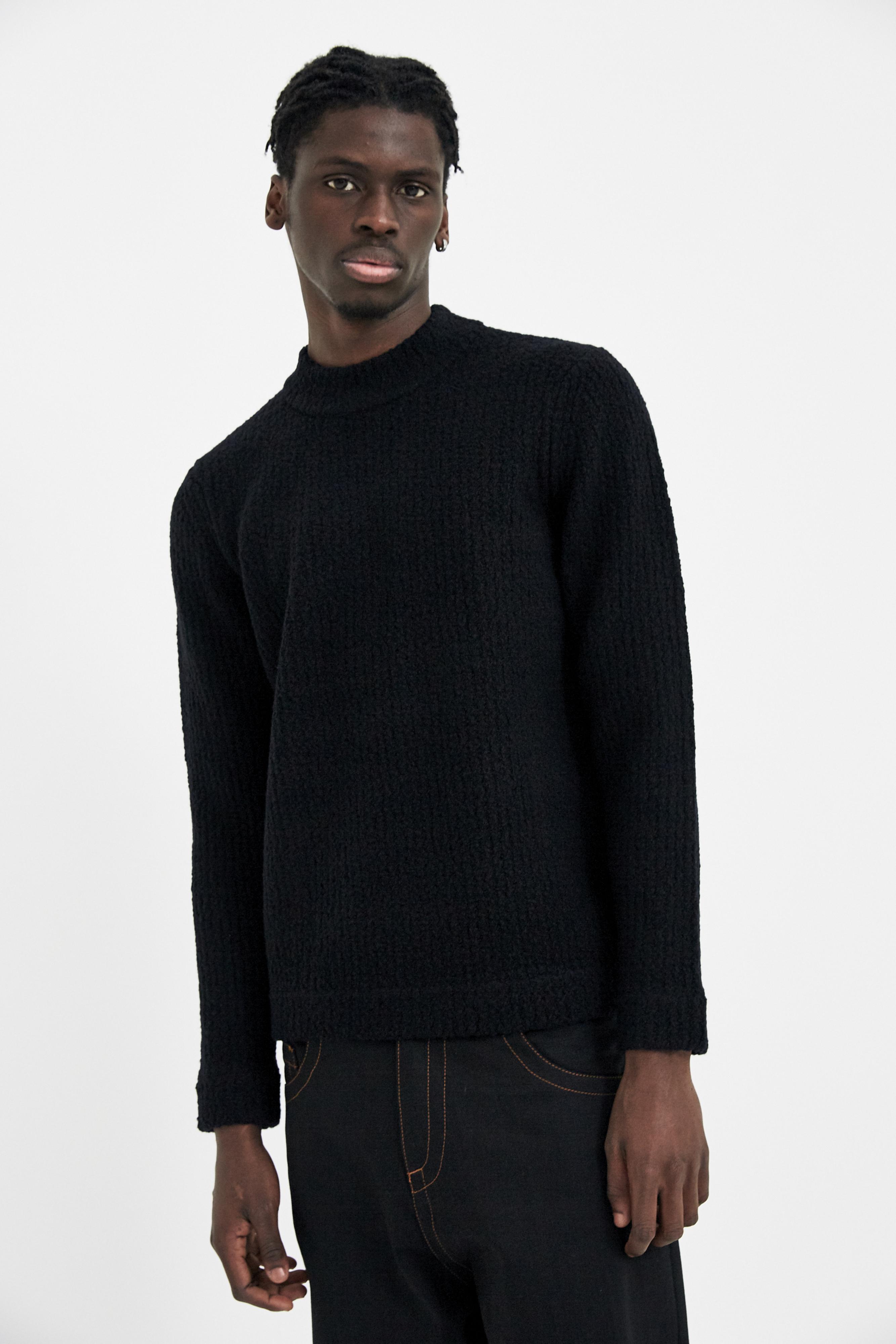 Lyst - Craig Green Black Ribbed Sweater in Black for Men