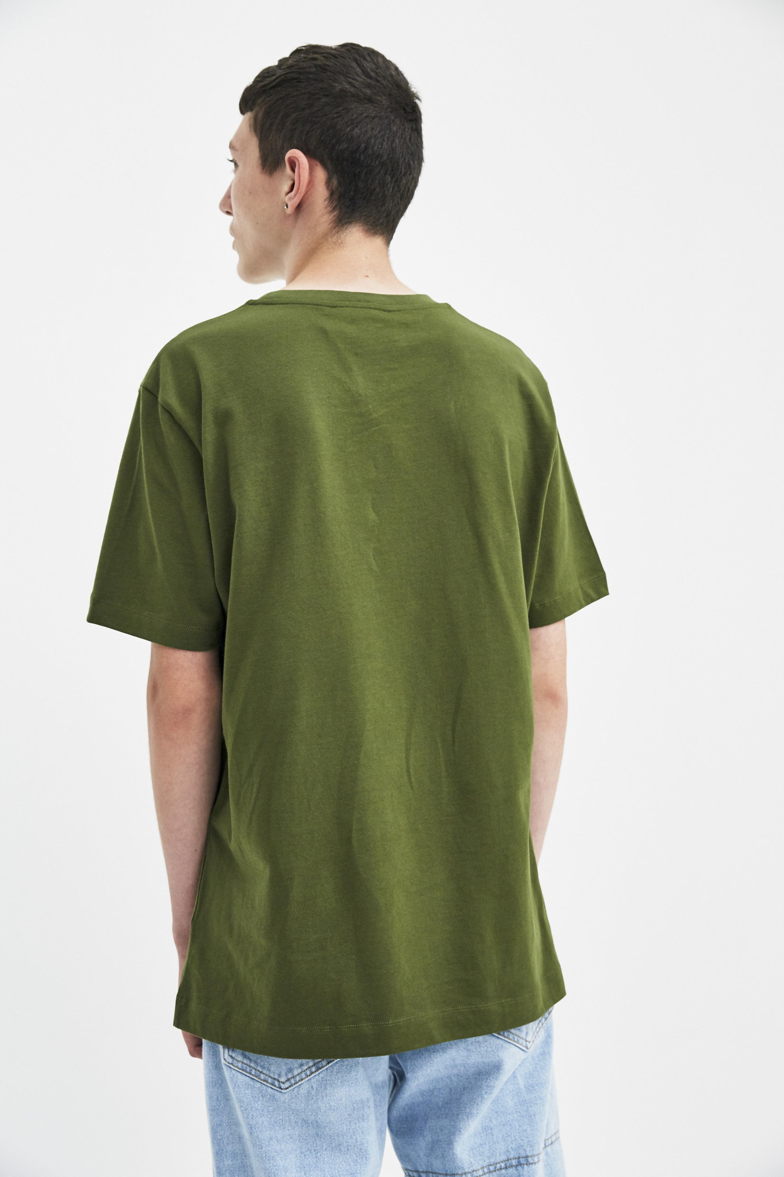 Lyst - Gosha Rubchinskiy Khaki Football Motif T-shirt in Green for Men