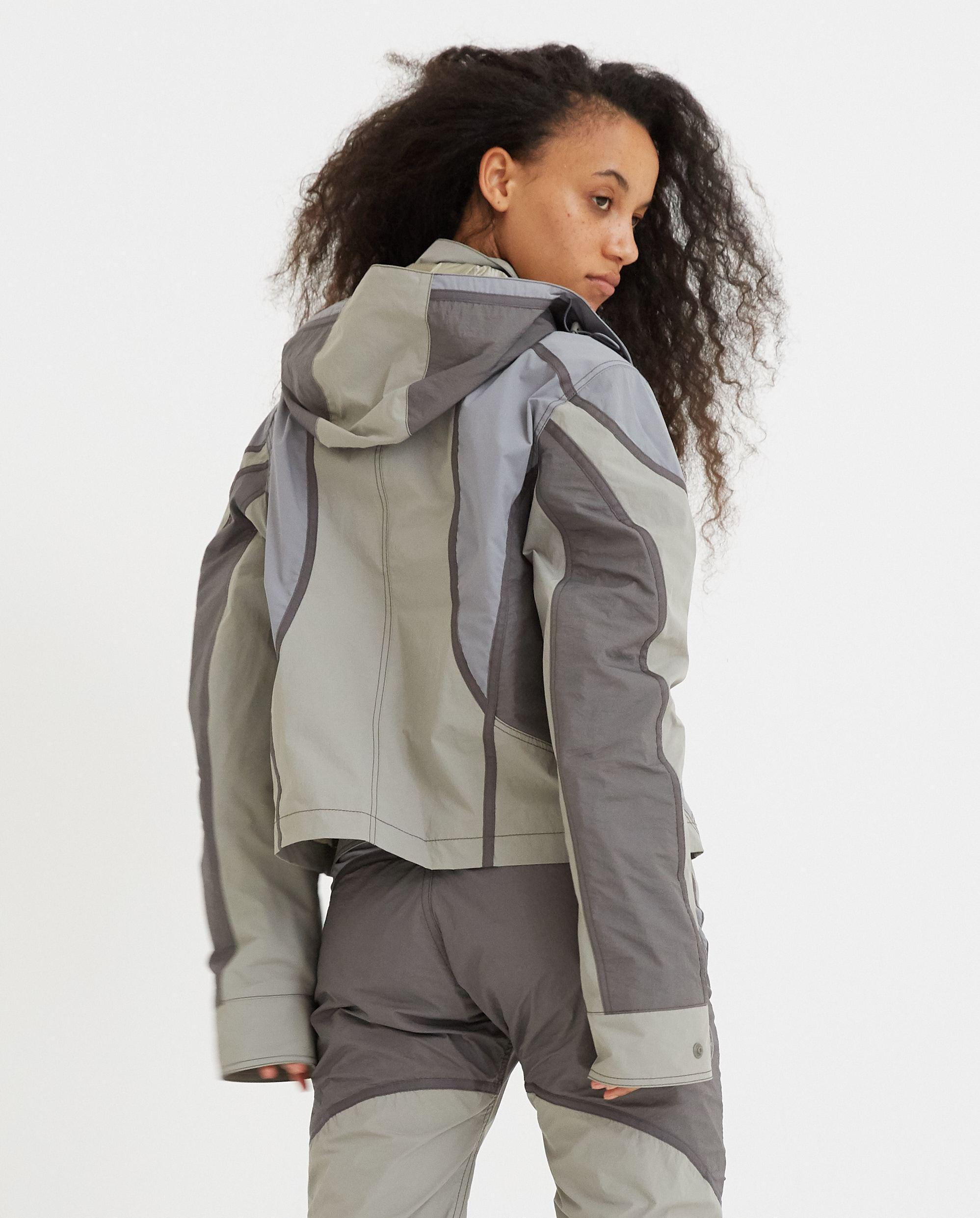 Hyein Seo Panelled Jacket in Green | Lyst