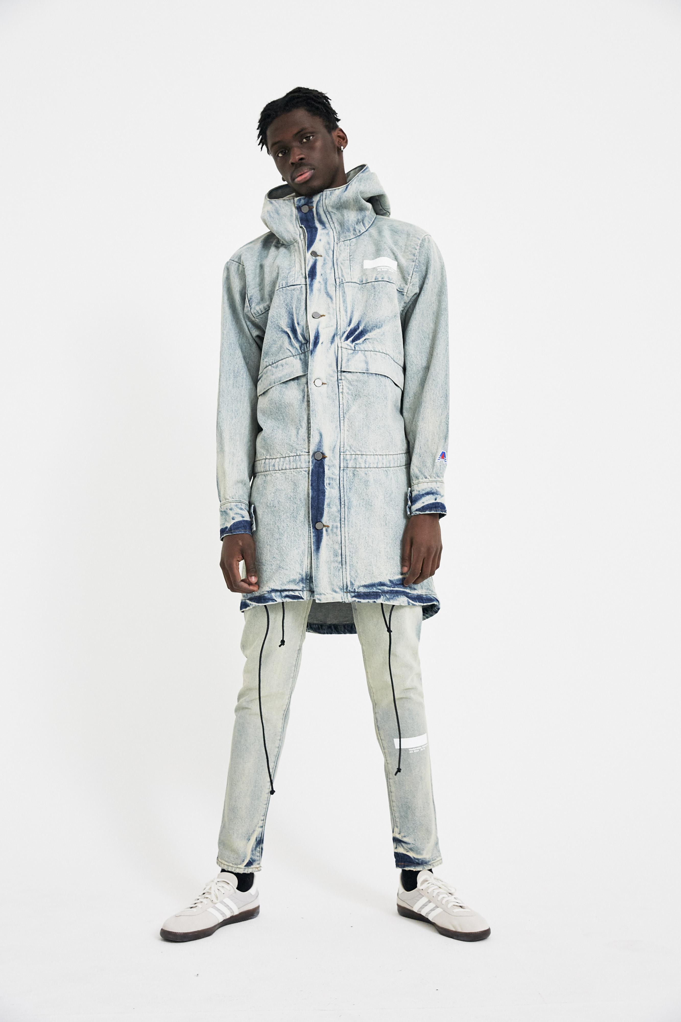 424 denim parka