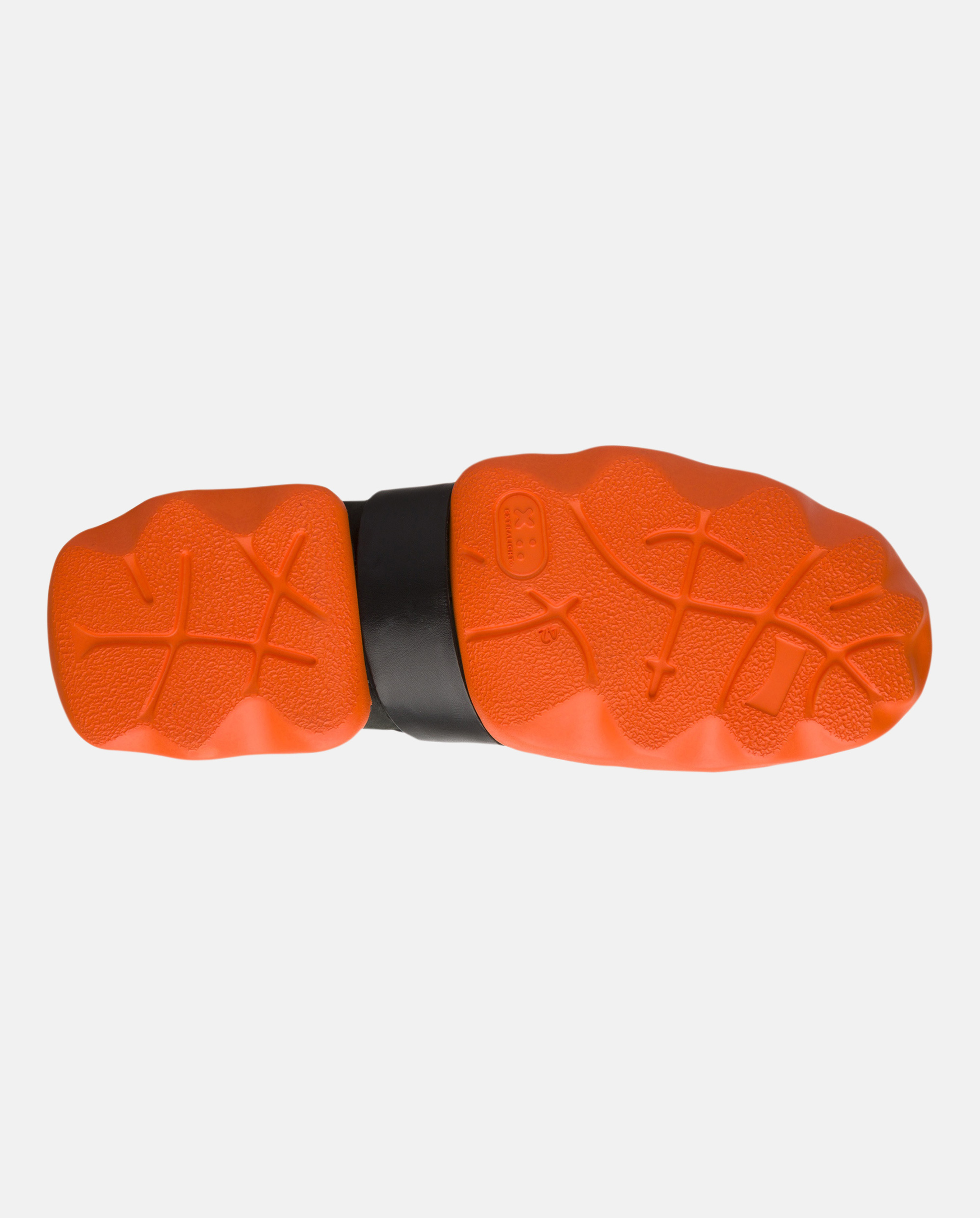 camper orange shoes
