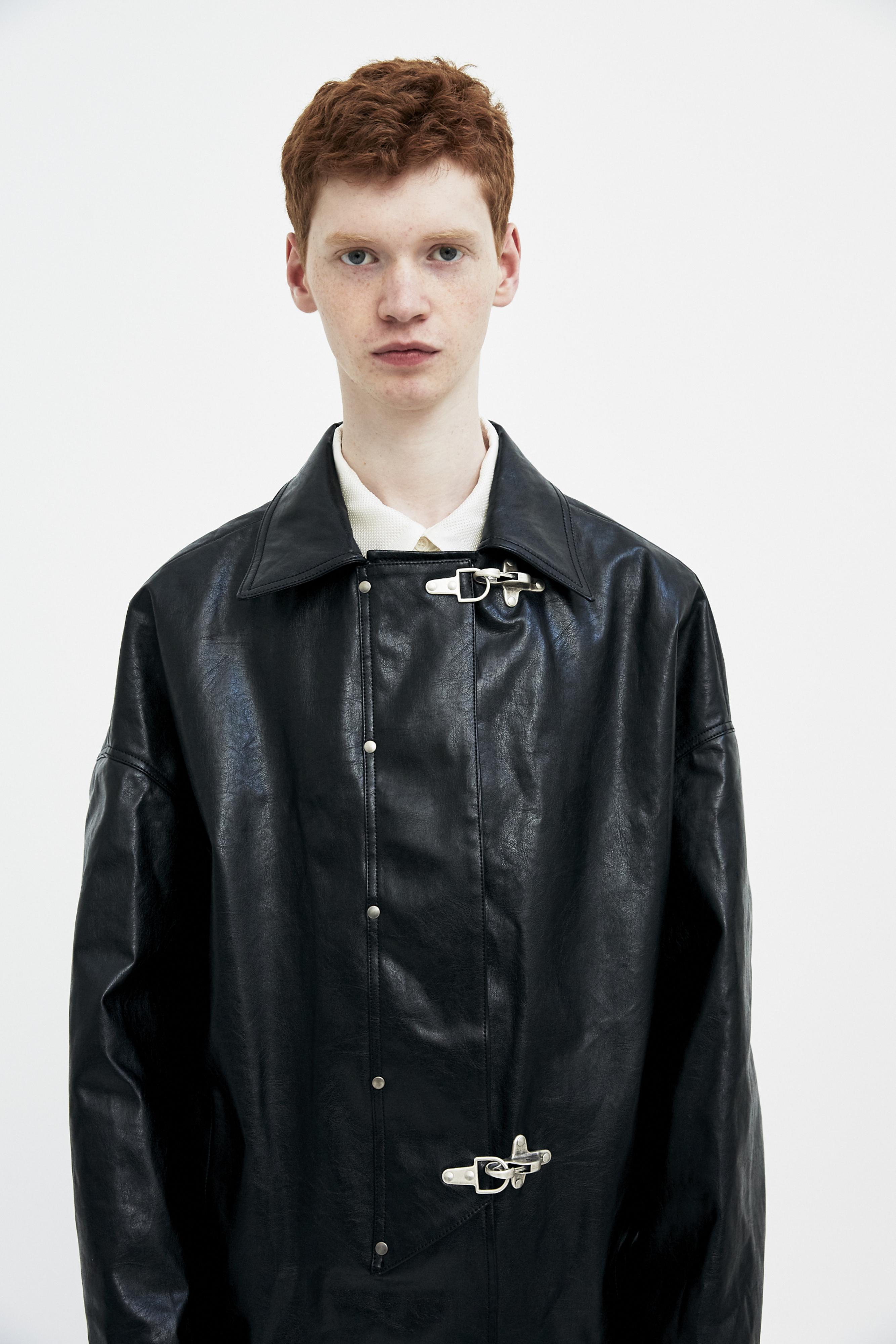 raf simons fireman coat