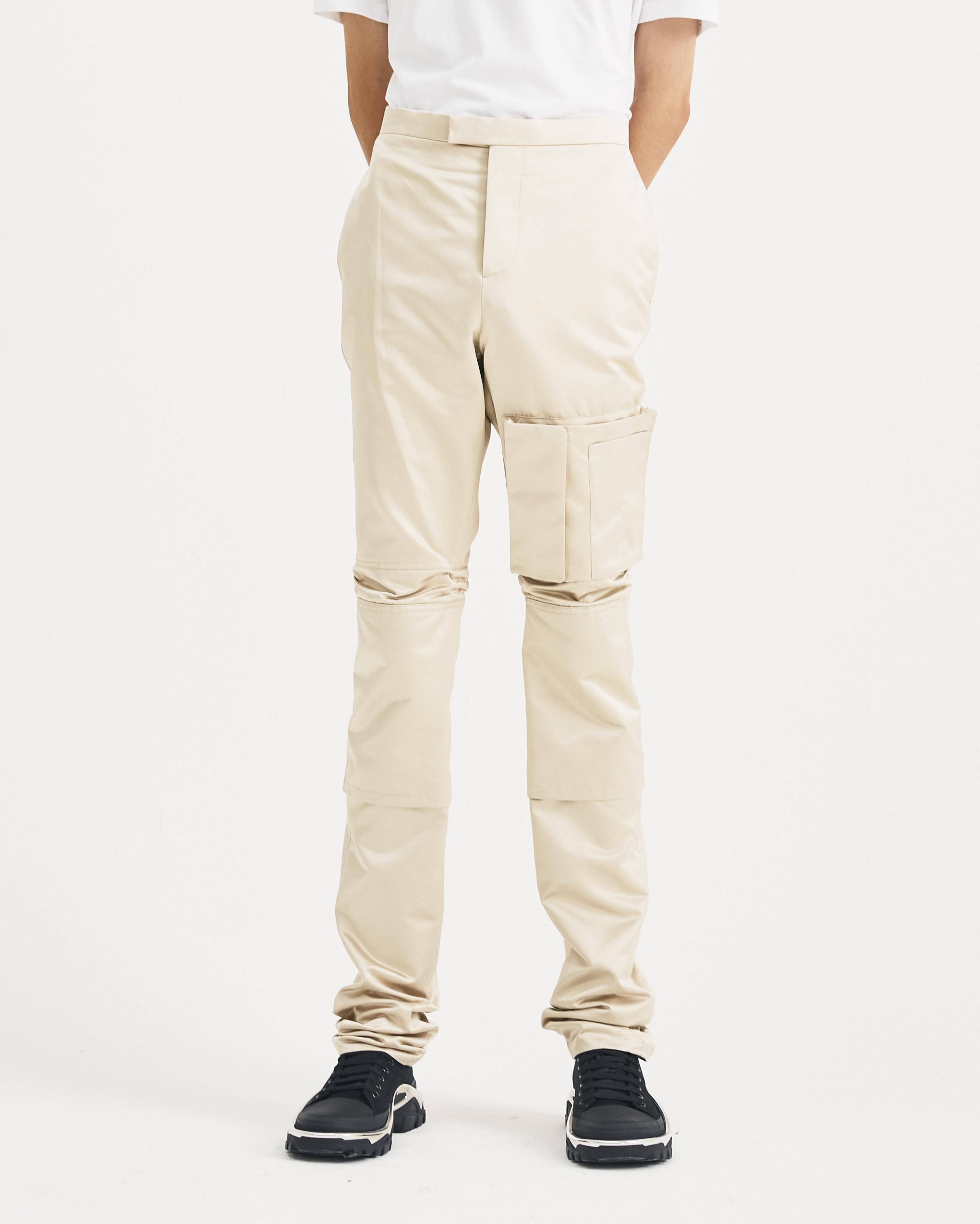 raf simons slim space pants