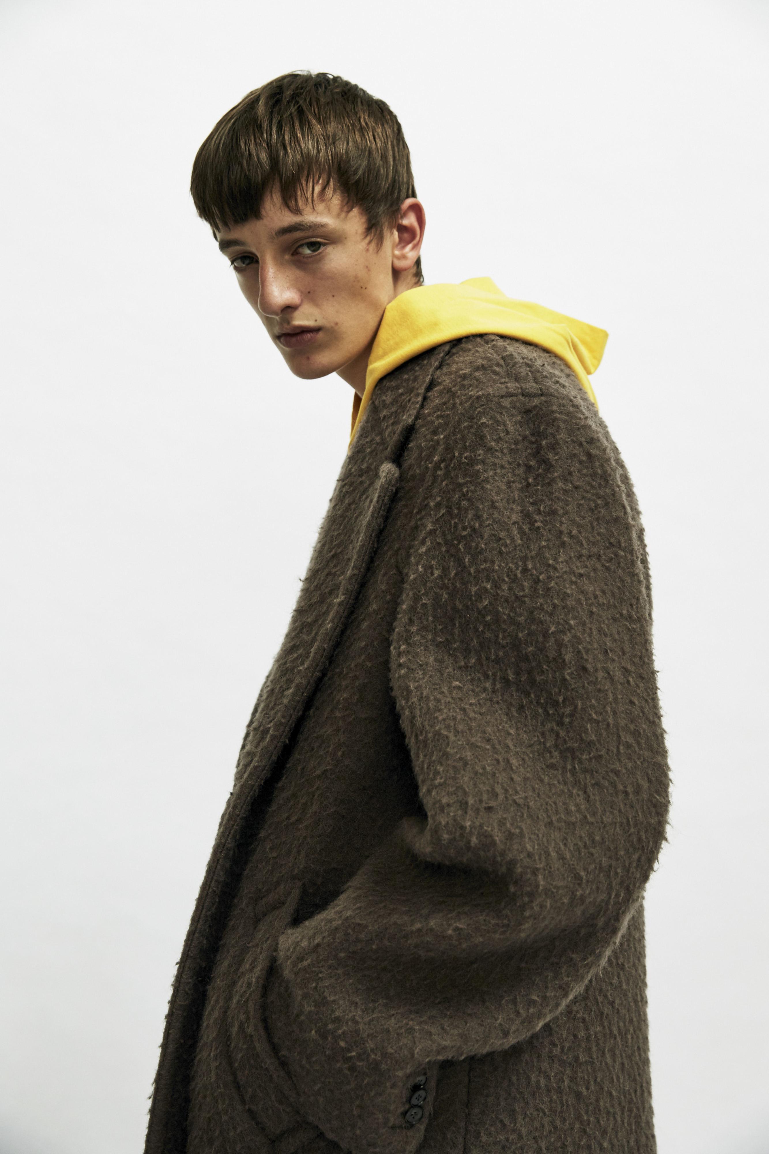 oversized wool coat men
