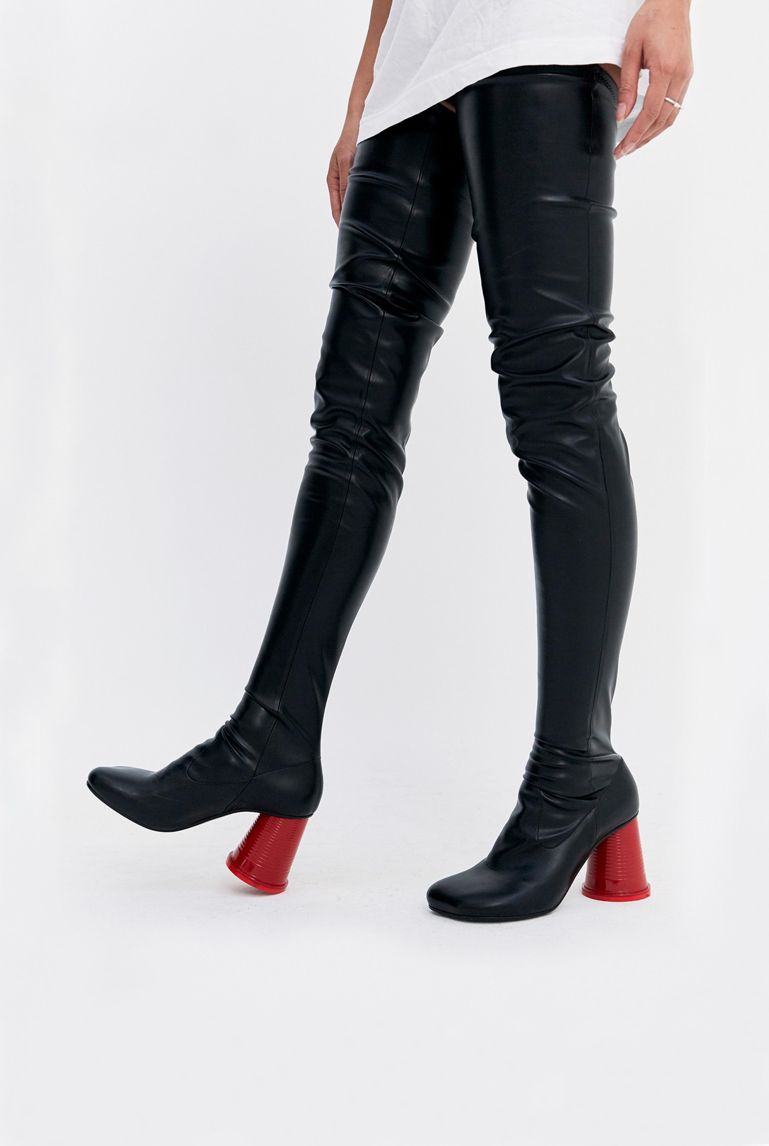 margiela cup heel boots