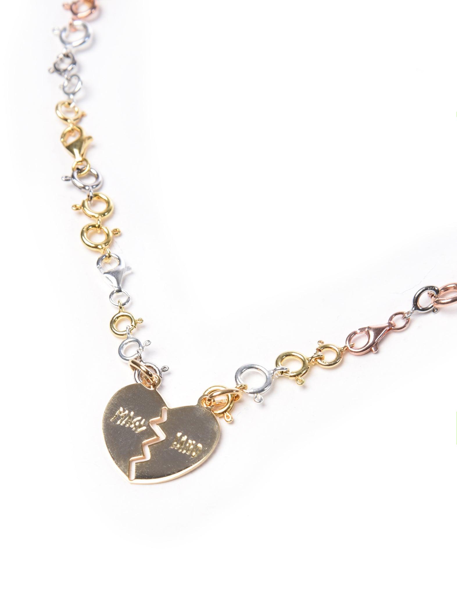 Magliano Golden Broken Heart Necklace | Lyst