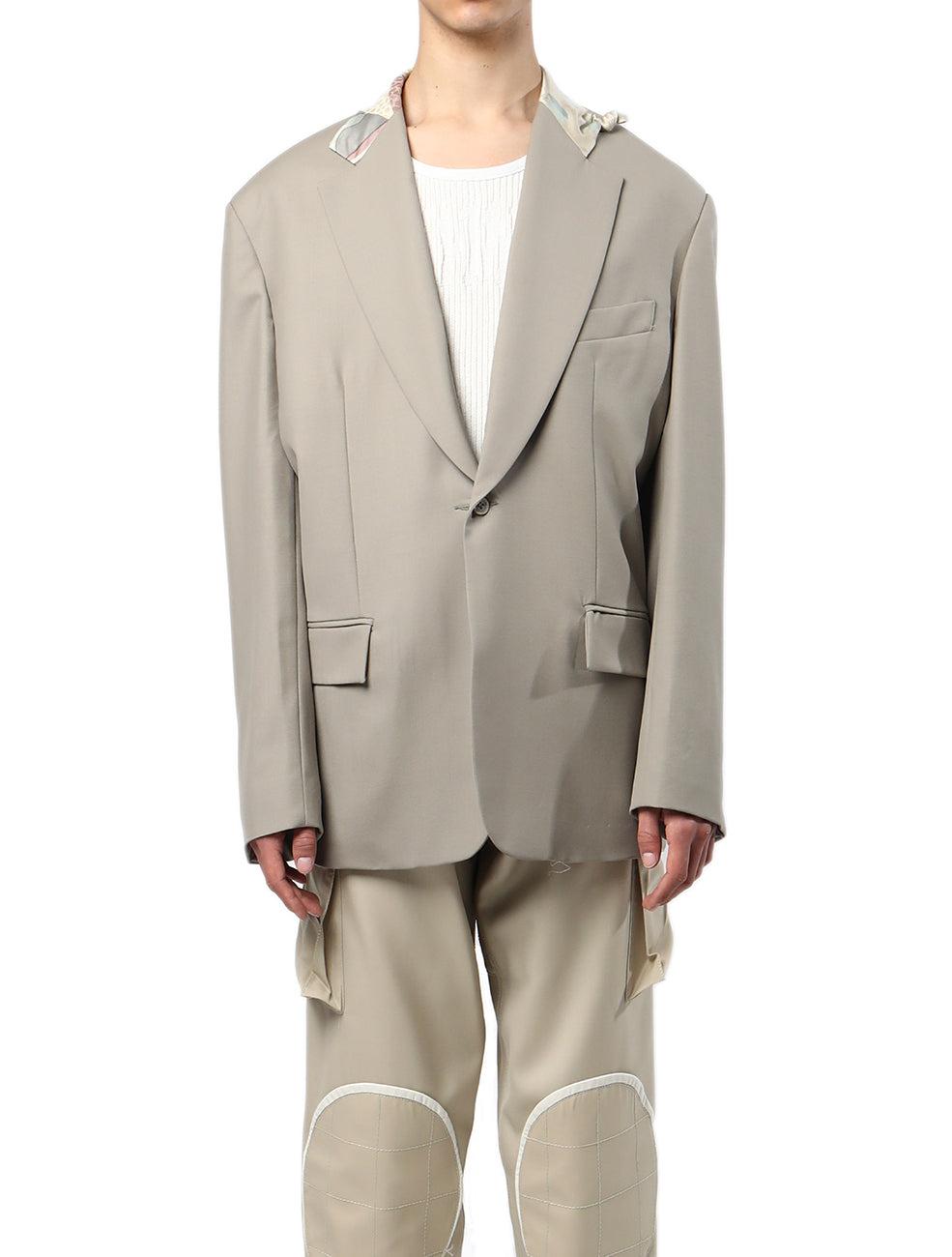 Magliano A Drunk Monopetto Jacket in Gray for Men | Lyst
