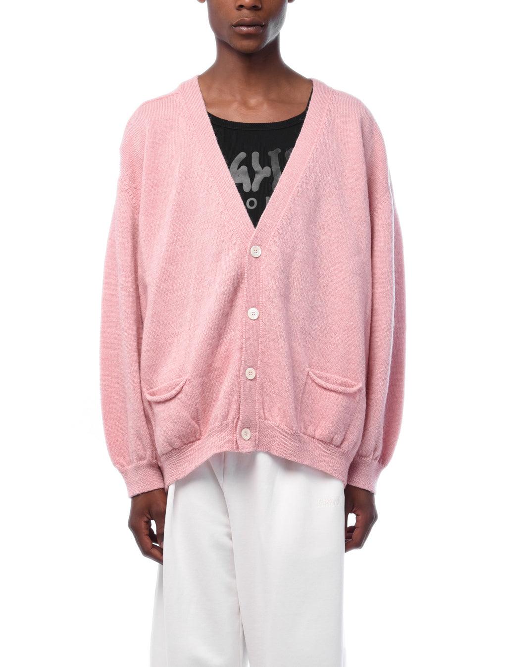 Magliano Huge Cardigan Pink for Men | Lyst