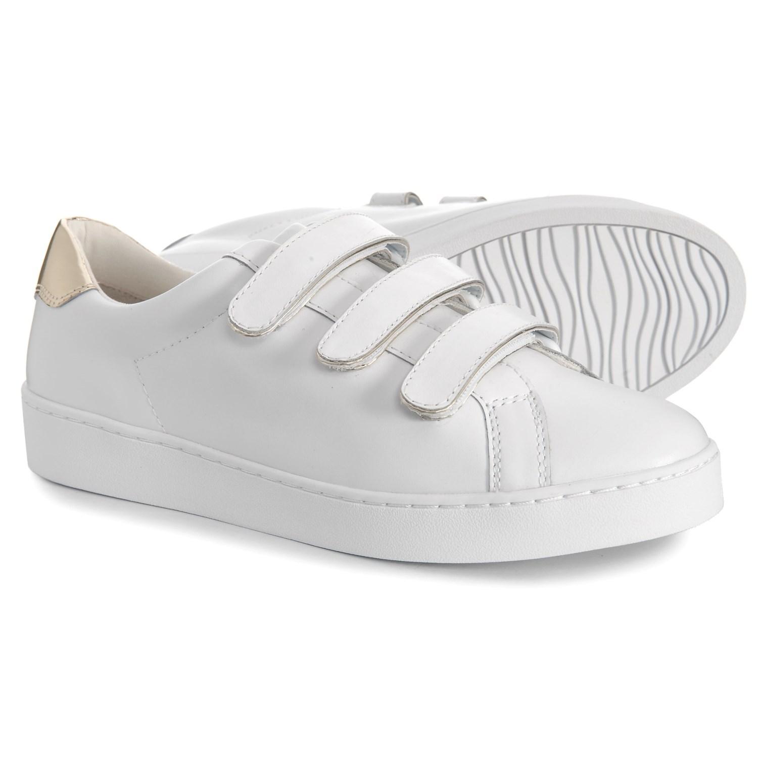 vionic white leather sneakers