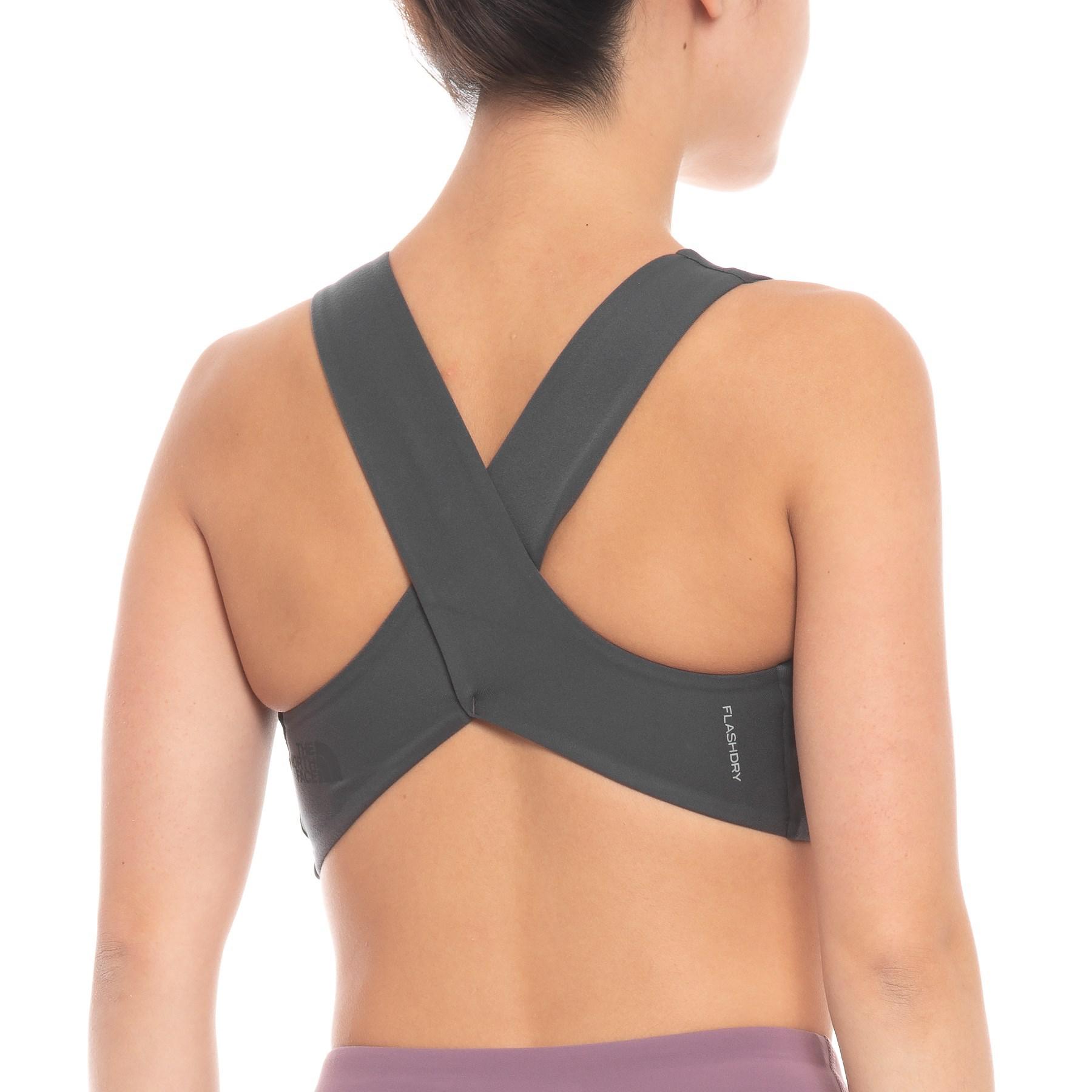 the north face beyond the wall free motion sports bra