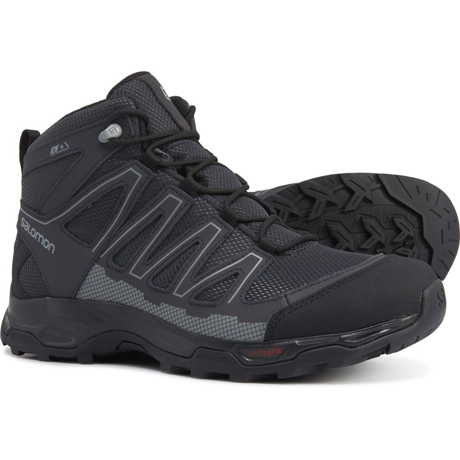 salomon pathfinder mid hiking boots