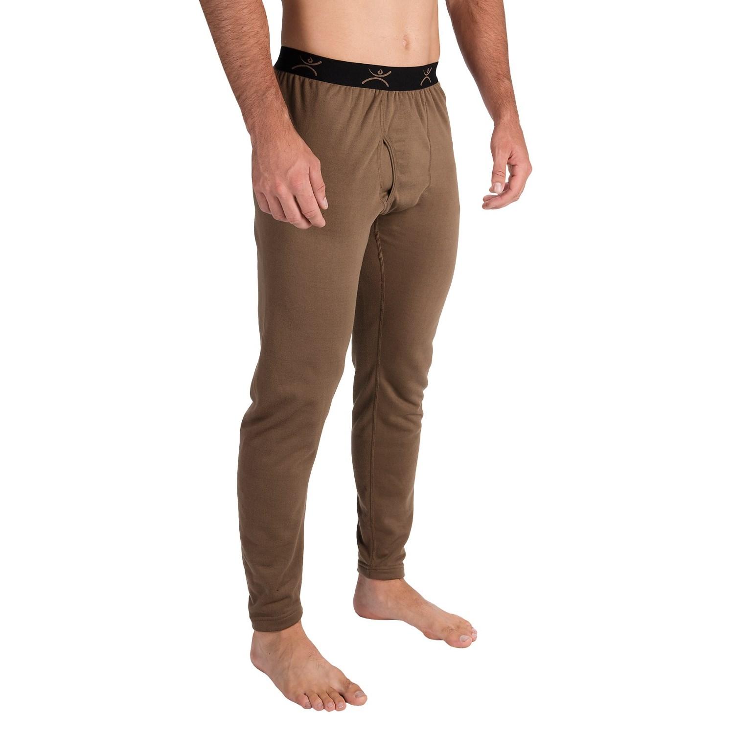 Terramar Military 3.0 Fleece Base Layer Pants in Military Brown (Brown) for Men - Lyst