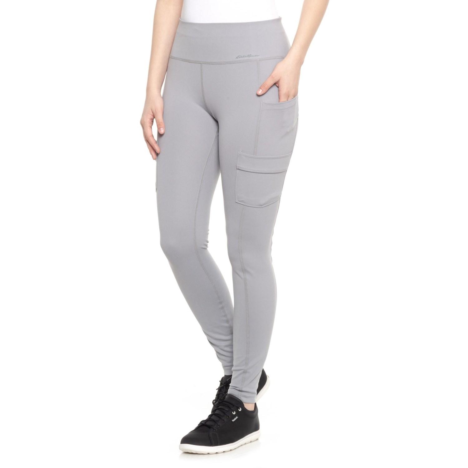 Eddie Bauer Trail Tight Cargo Leggings in Gray Lyst