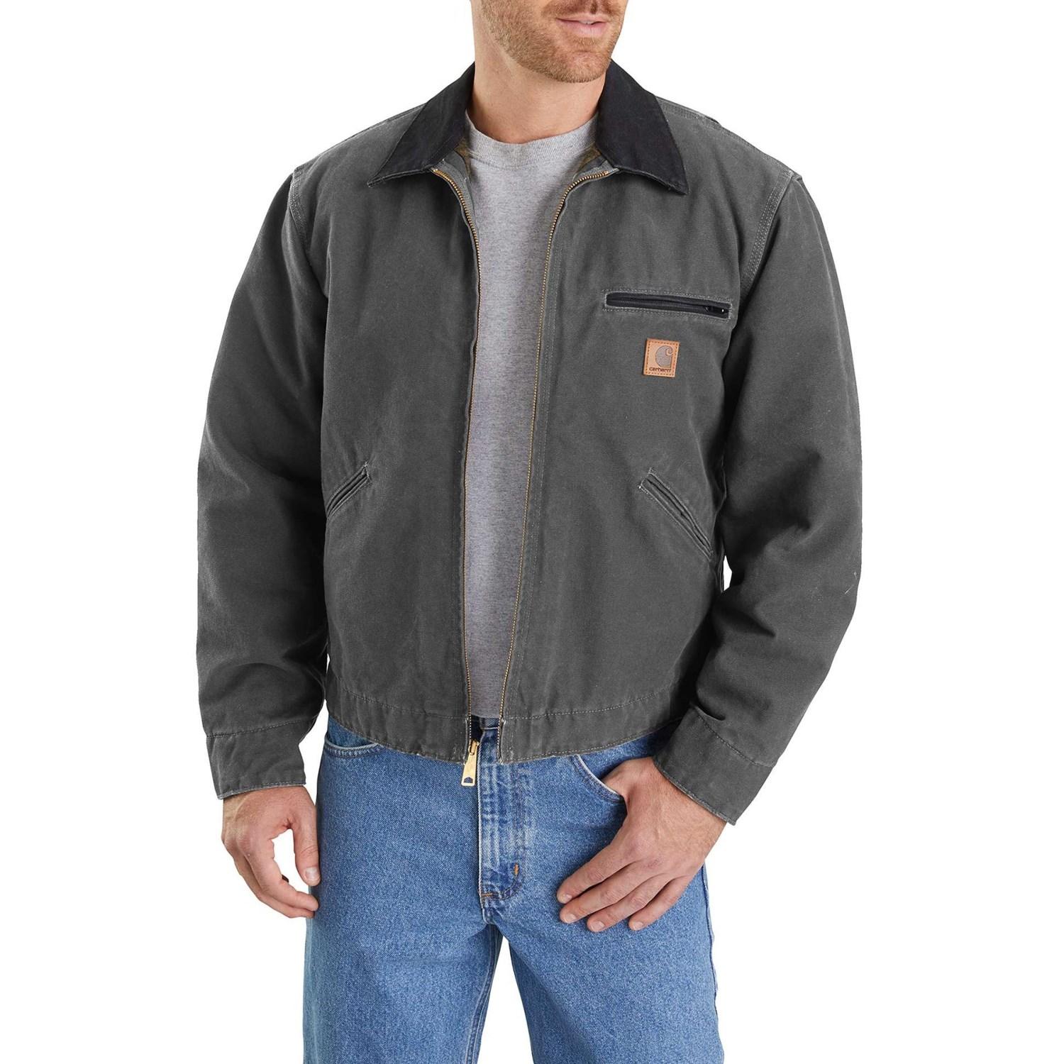 Carhartt Cotton J97 Sandstone Detroit Jacket for Men - Lyst