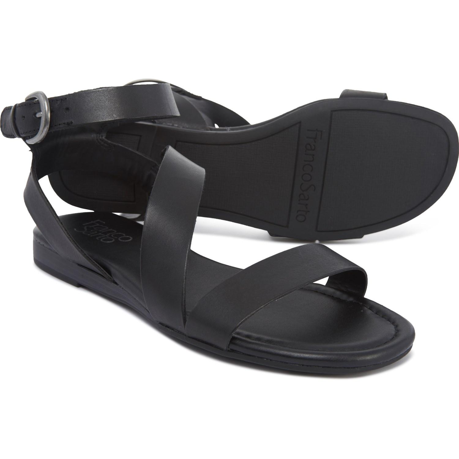 franco sarto gustar flat sandals