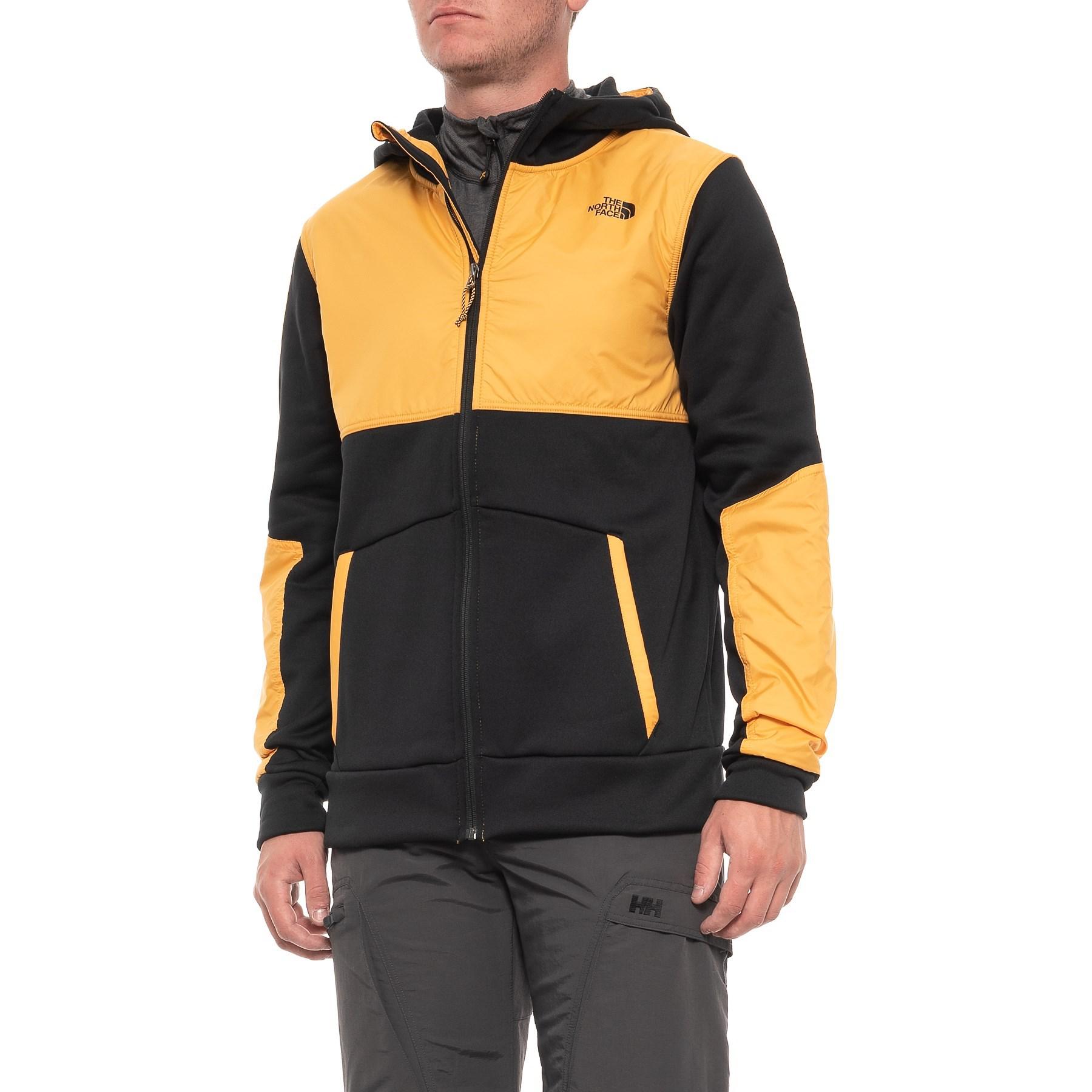 the north face men's climb on full zip hoodie