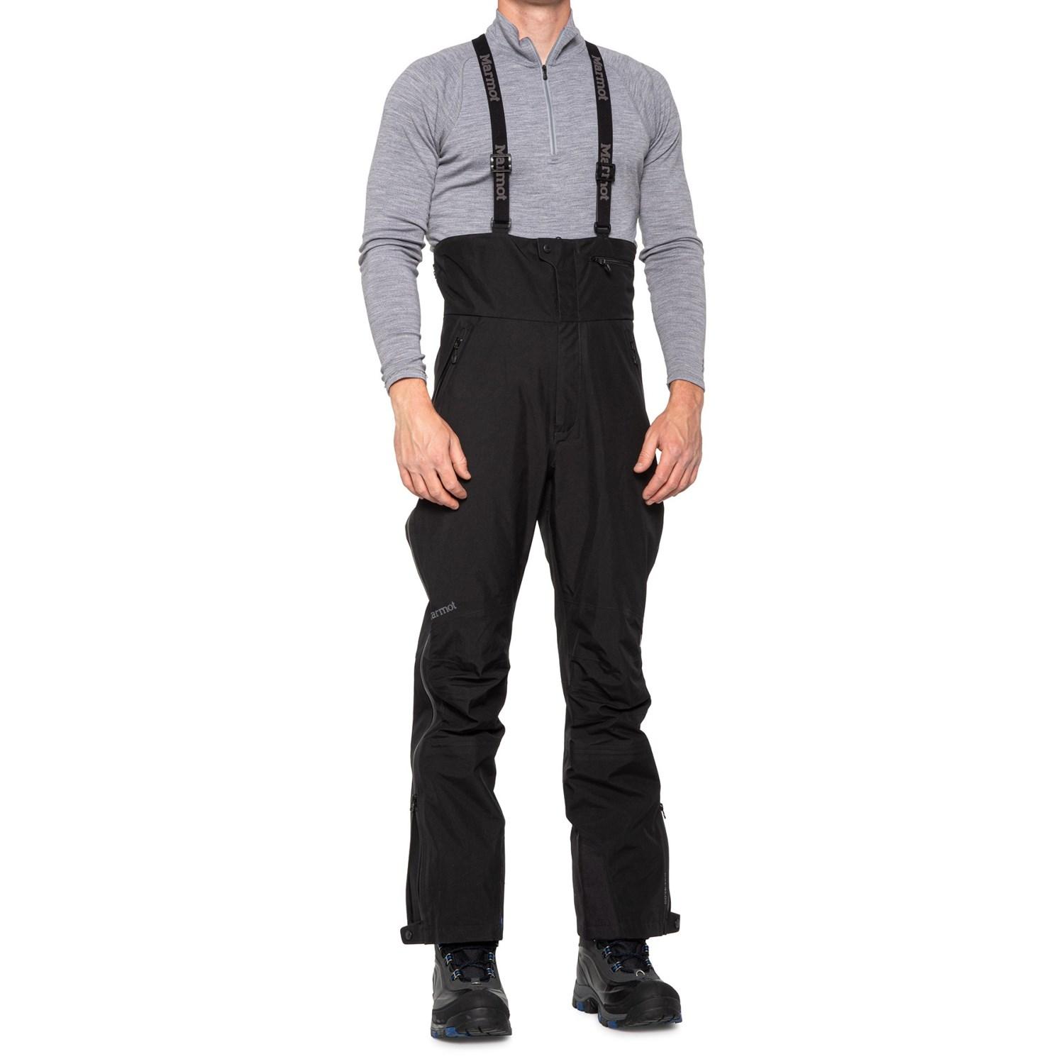 Marmot Spire Bib Gore-tex(r) Snow Pants in Black for Men - Lyst