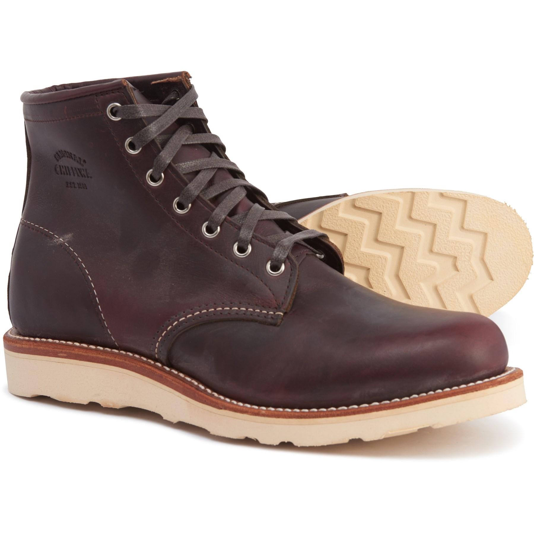 Chippewa Leather Sport Boots- 6 