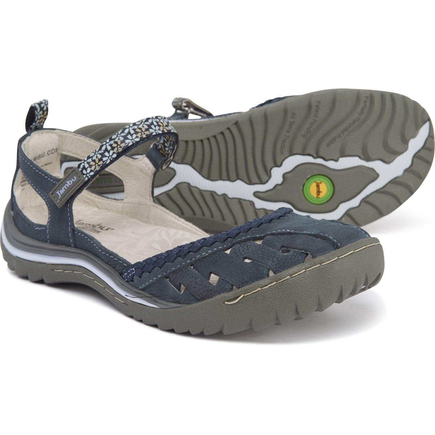 Jambu Leather Apple Blossom Mary Jane Shoes in Navy (Blue) Lyst