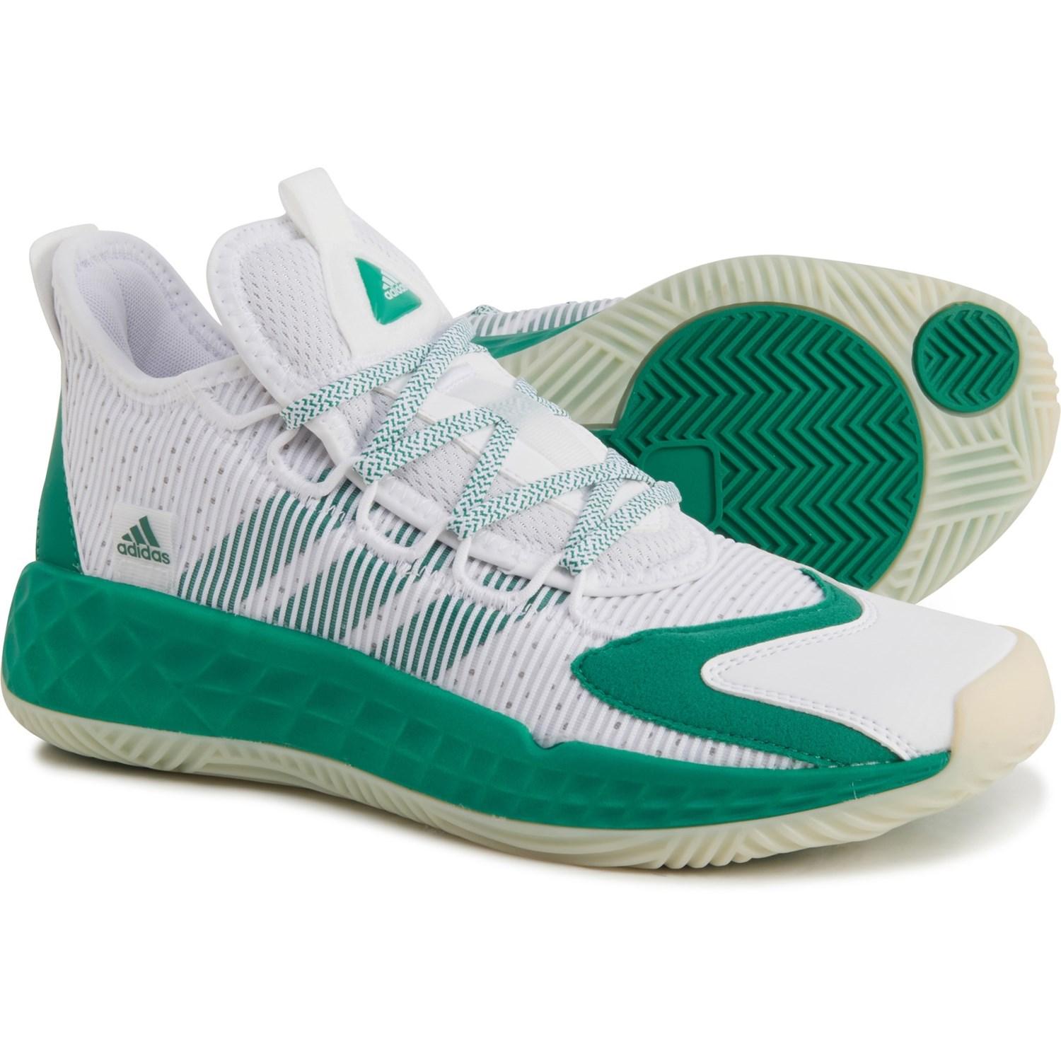 adidas Sm Pro Boost Low Basketball Shoes in Green for Men | Lyst