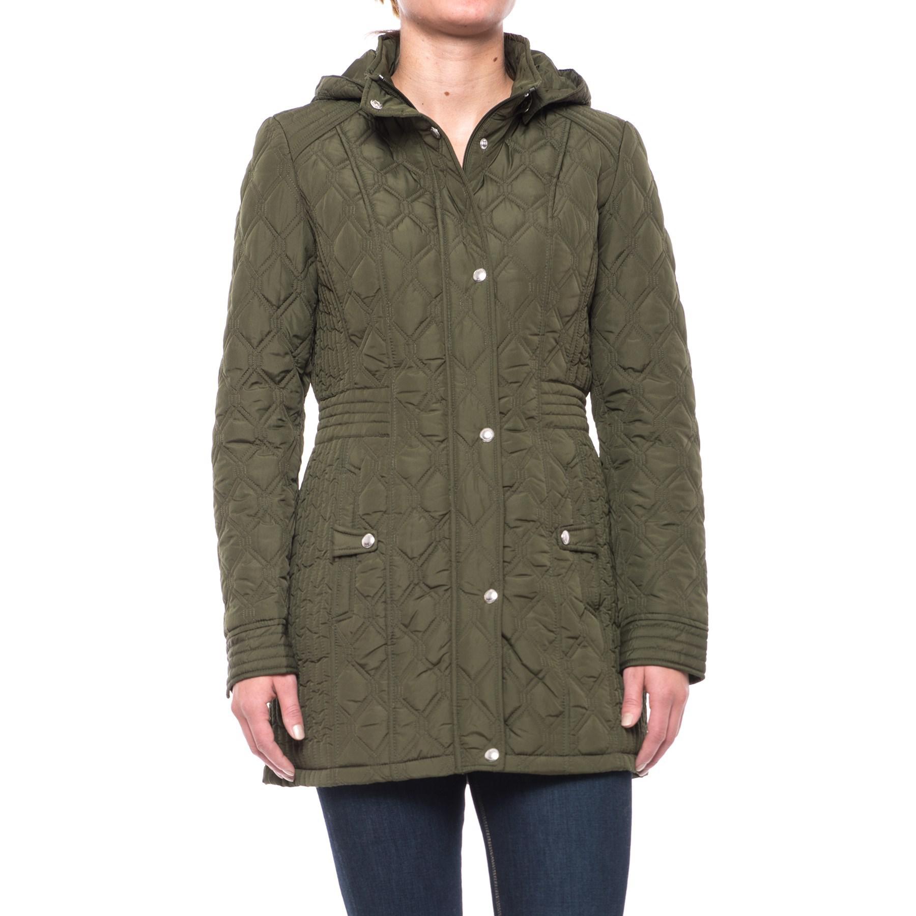 weatherproof quilted jacket
