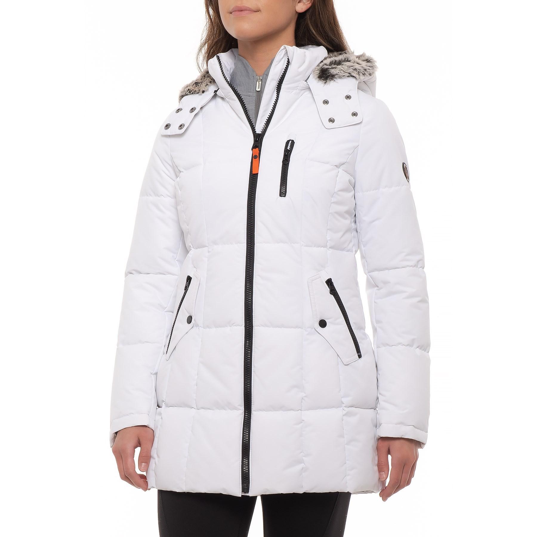 nautica puffer coat womens