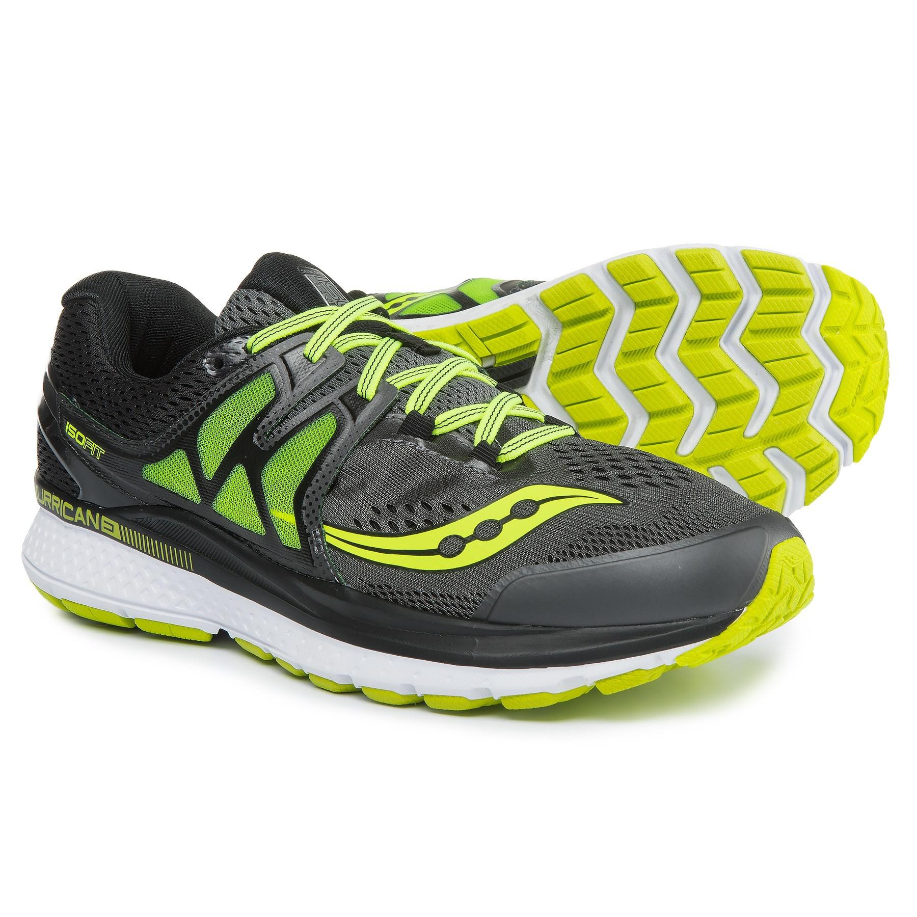 saucony hurricane iso 3 negro