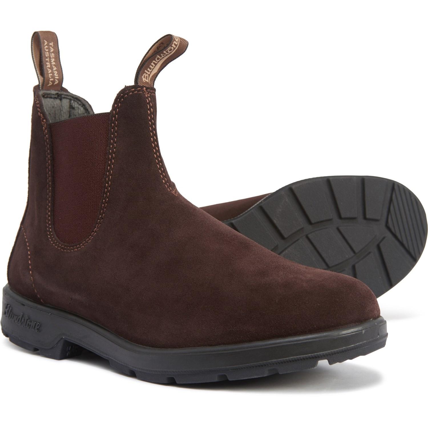 Blundstone 1458 Suede Chelsea Boots in Brown Suede (Brown) for Men - Lyst
