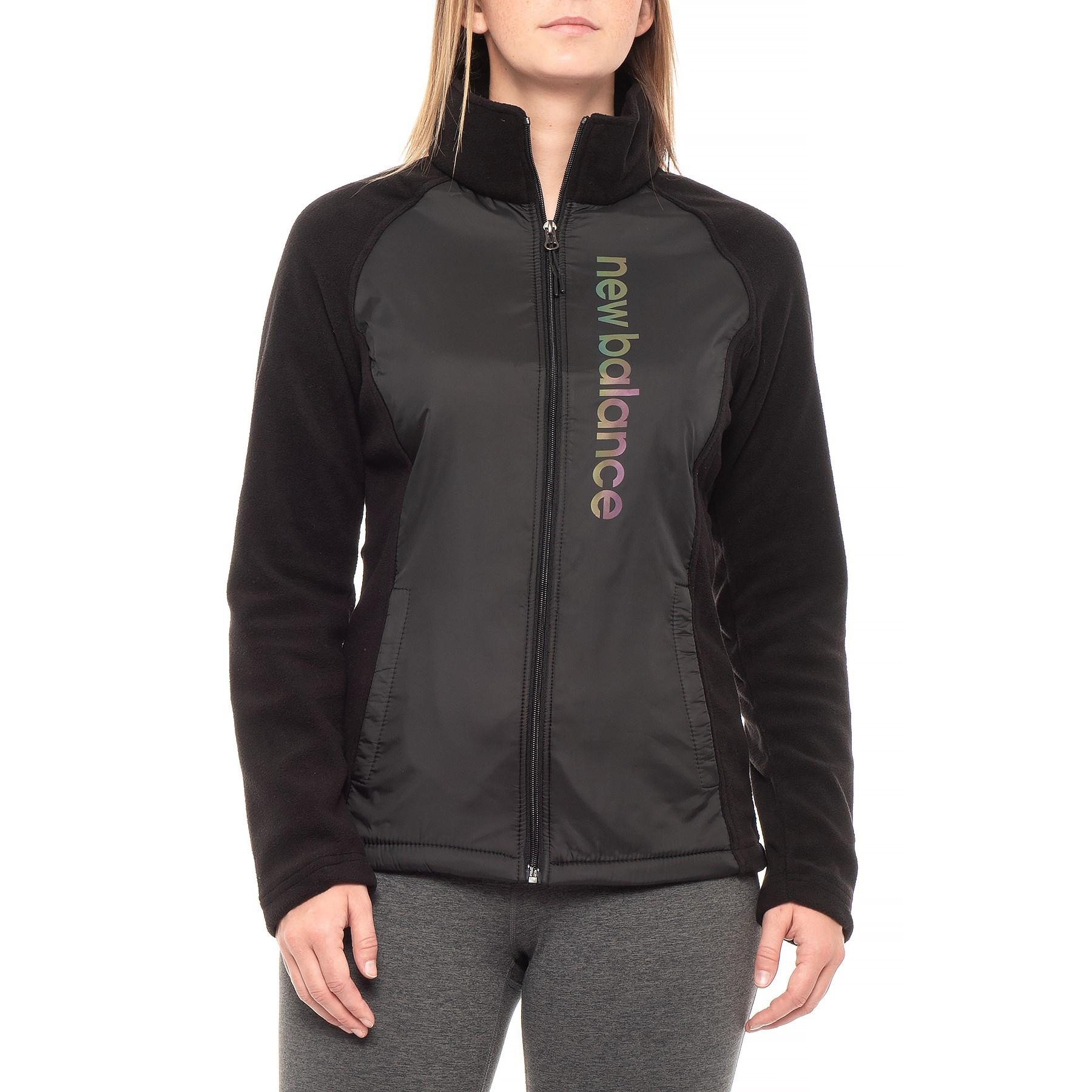 new balance fleece jacket women's