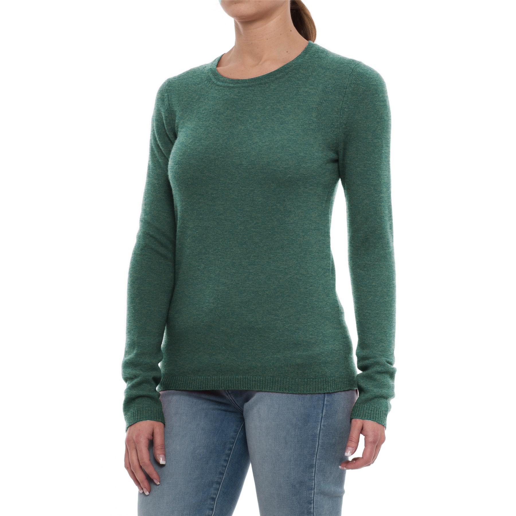 Tahari Cashmere Sweater in Green Lyst