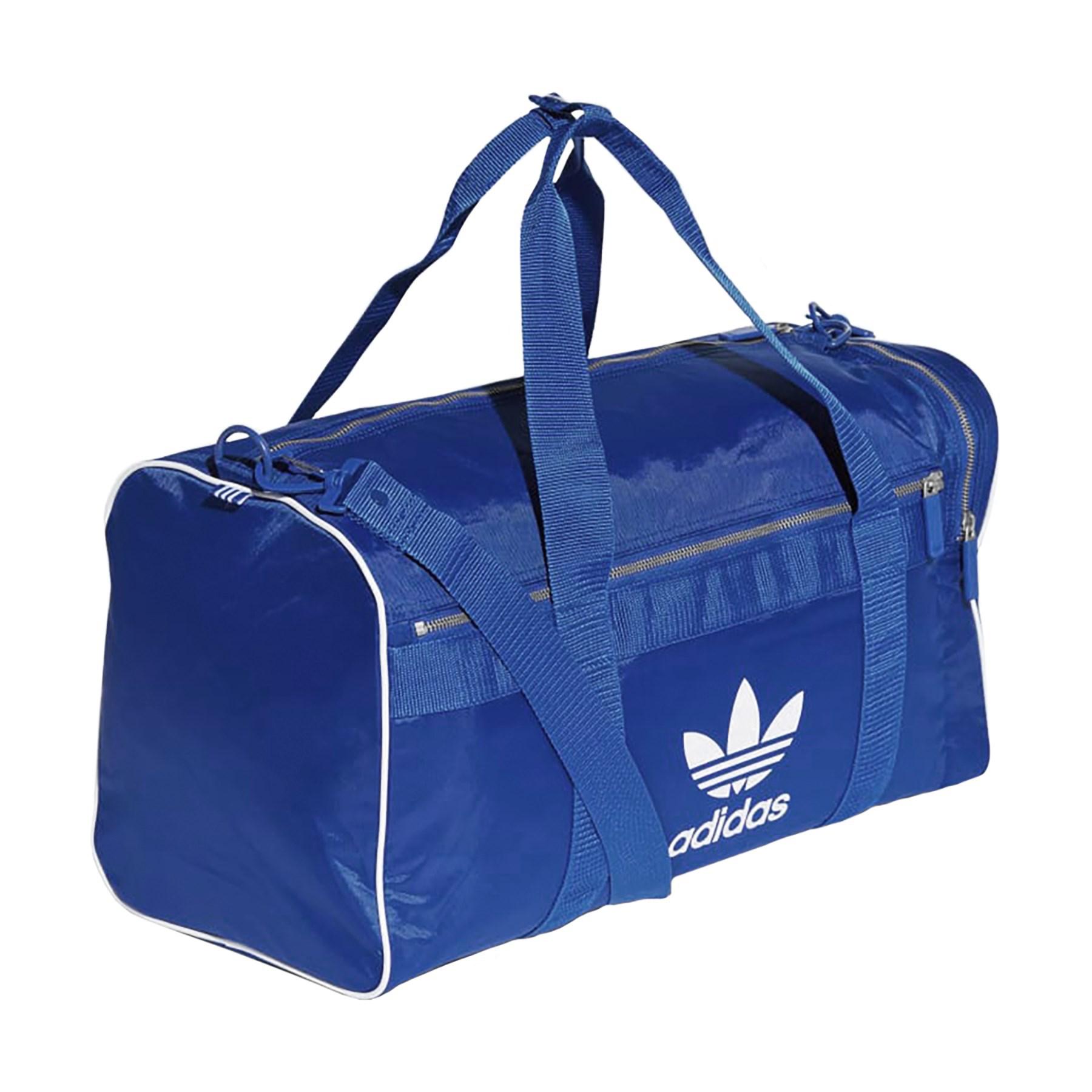 blue adidas duffel bag