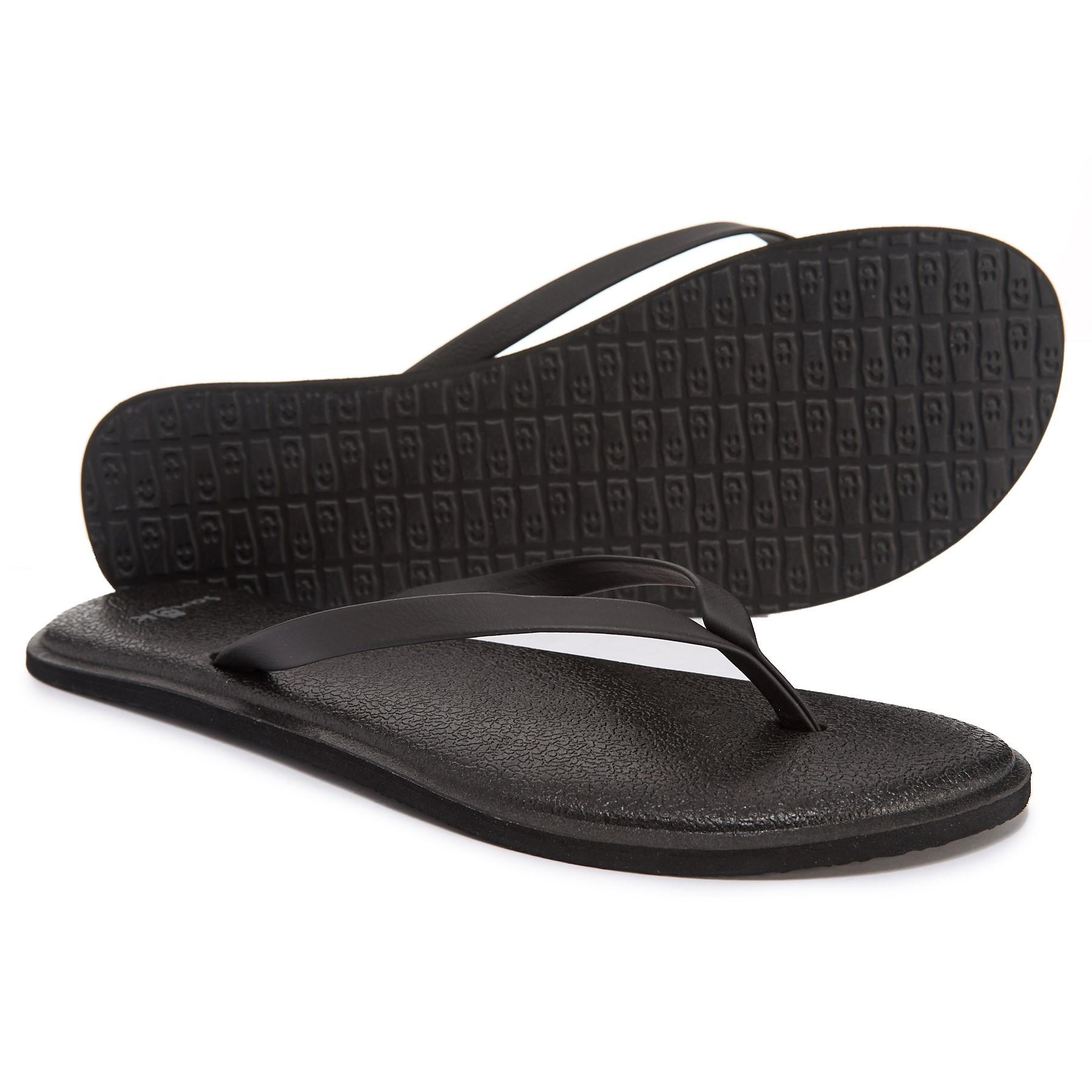 sanuk yoga bliss flip flops