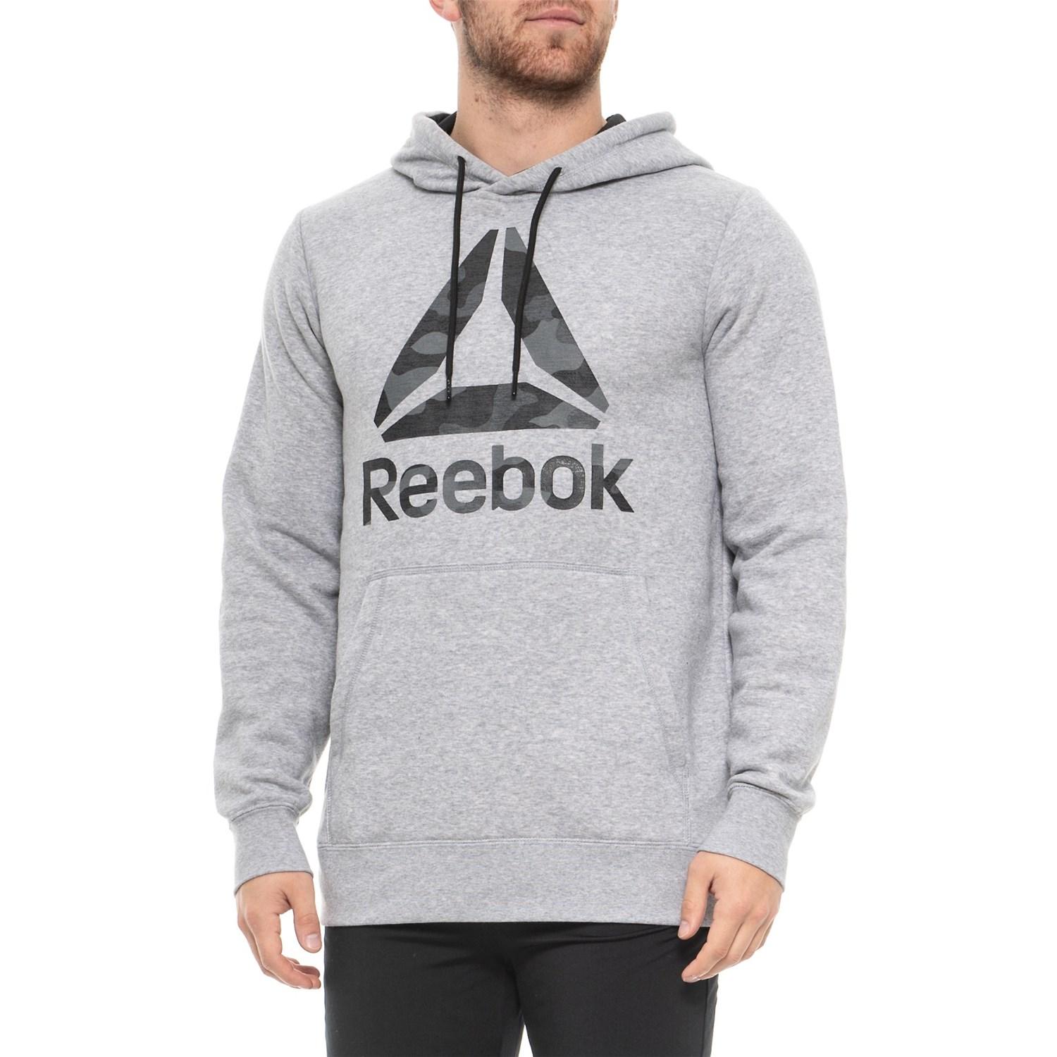 reebok grey hoodie