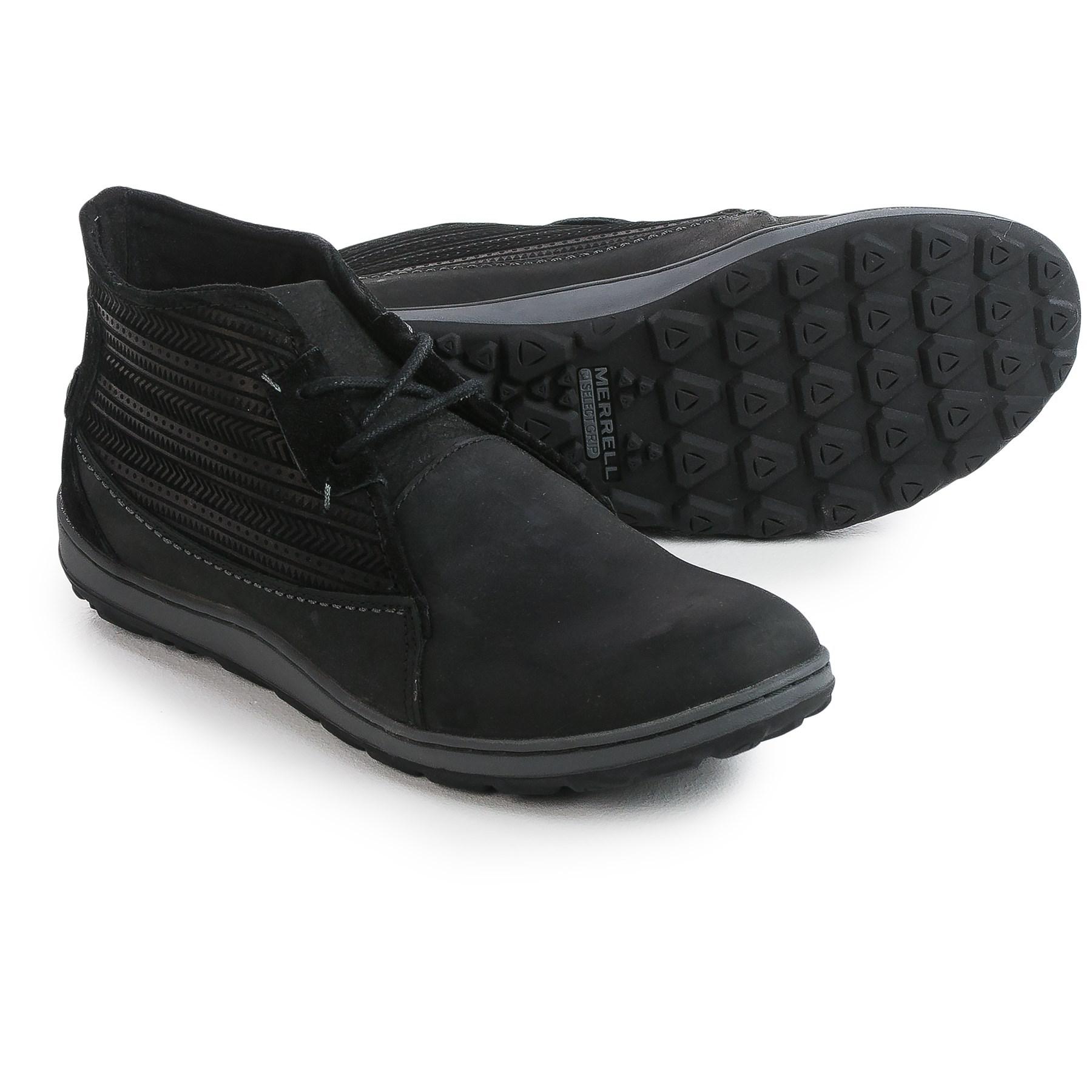 merrell chukka black