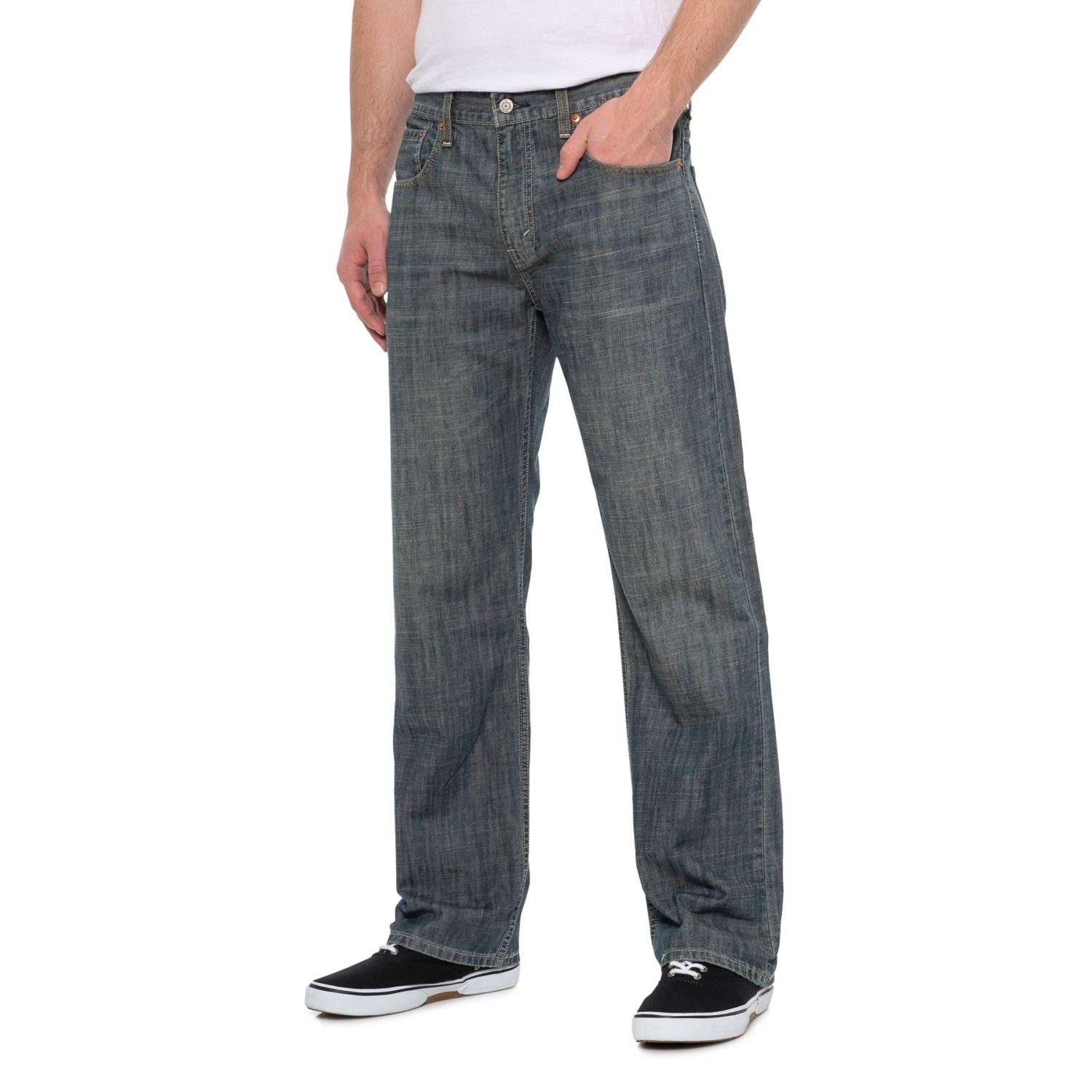 Levi's Denim Static 569 Loose Straight Fit Jeans for Men - Lyst